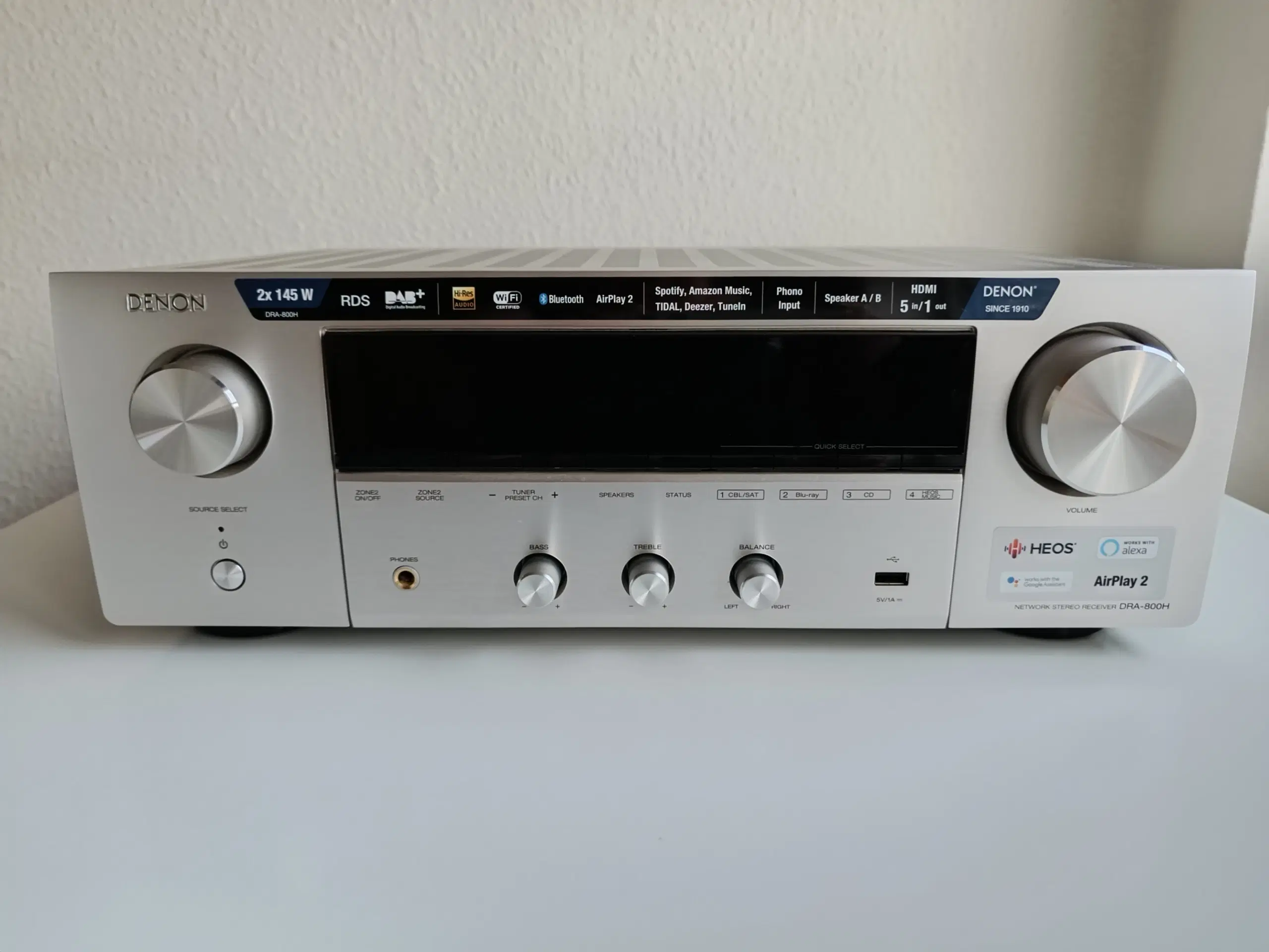 Denon network stereo receiver DRA 800H