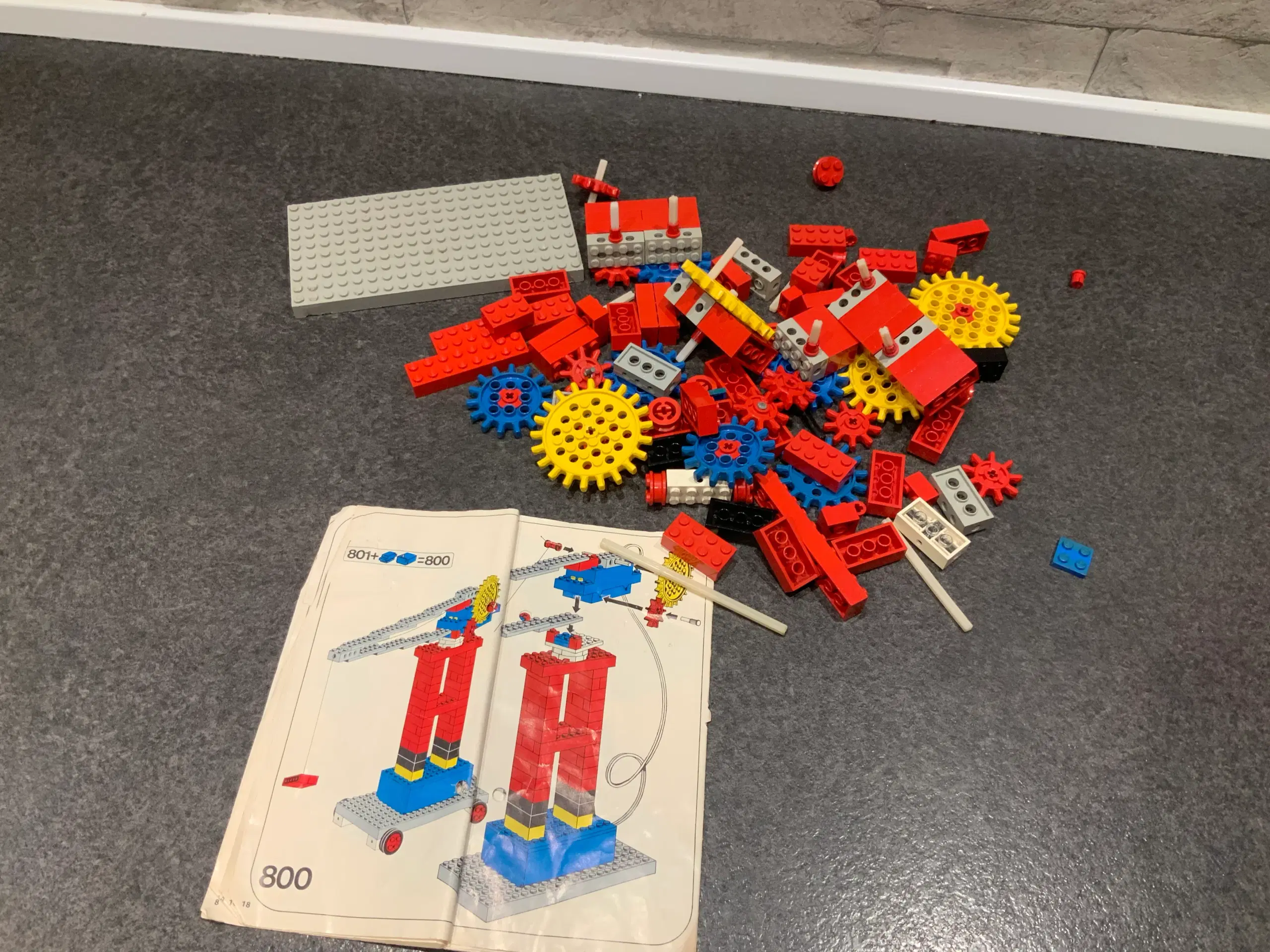 Gamle lego tecnic sæt