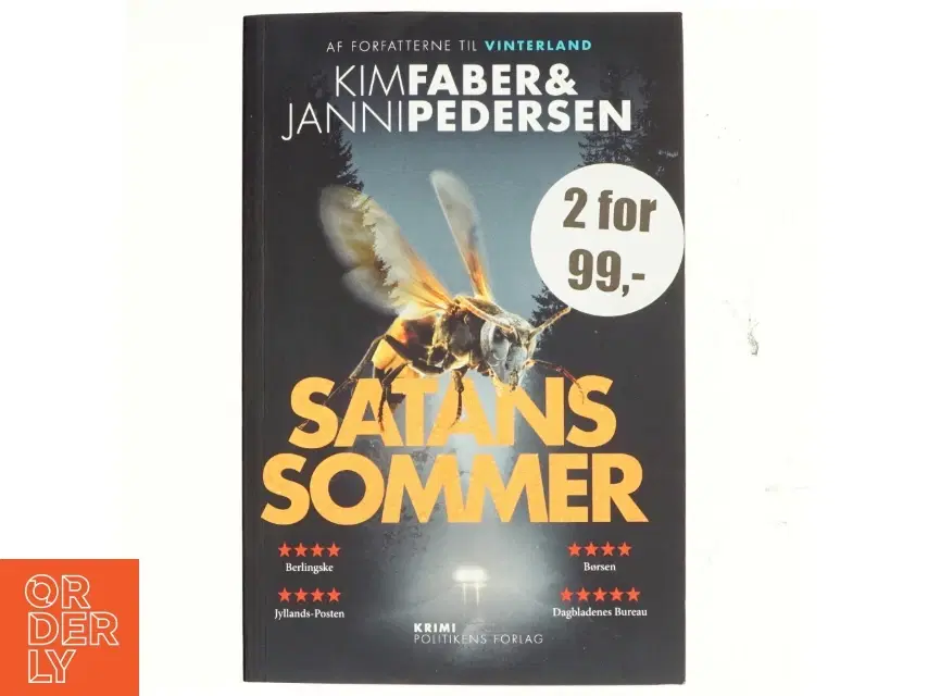 Satans sommer af Kim Faber Janni Pedersen (Bog)