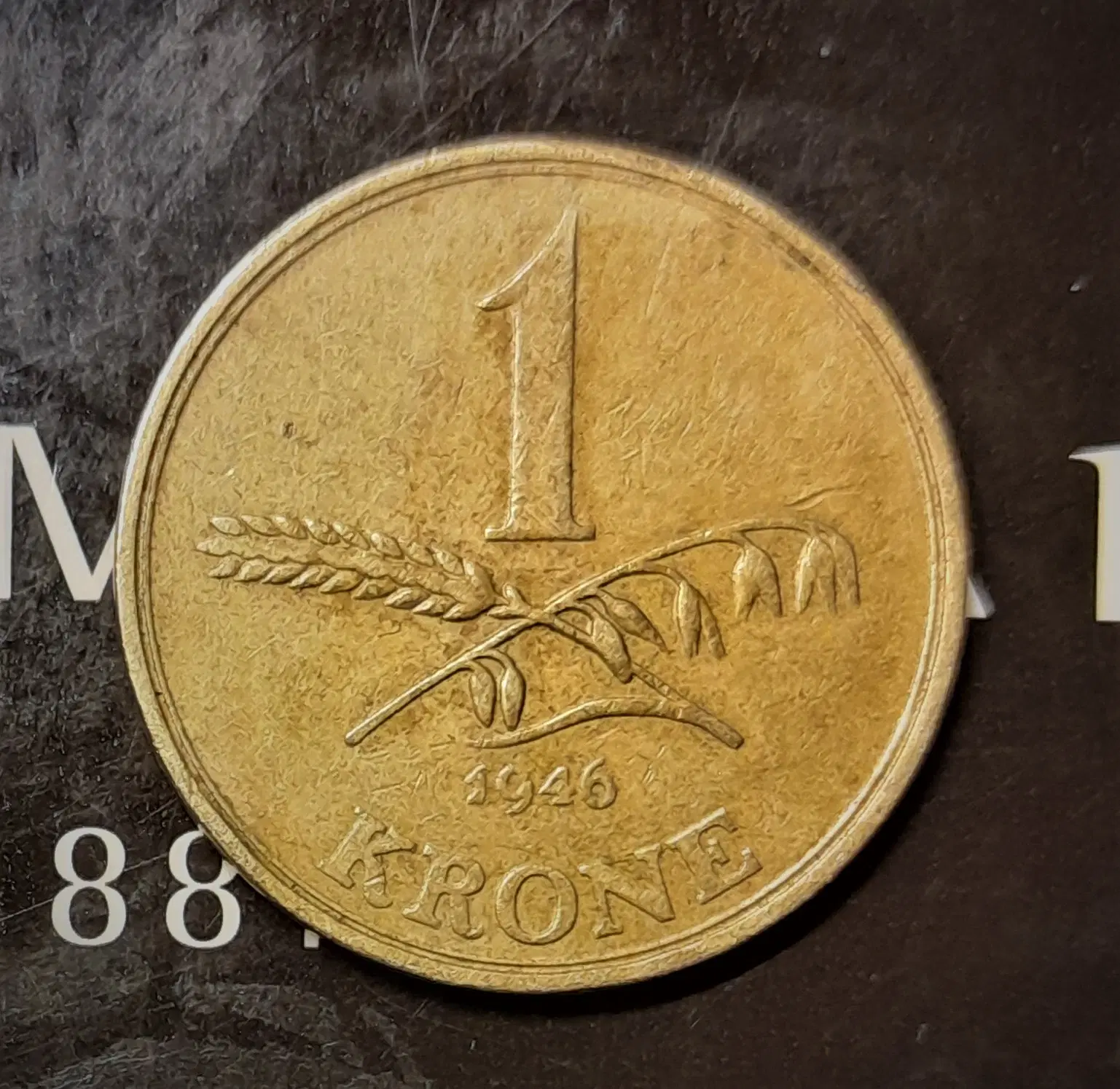 1 KRONE 1946 - Christian X