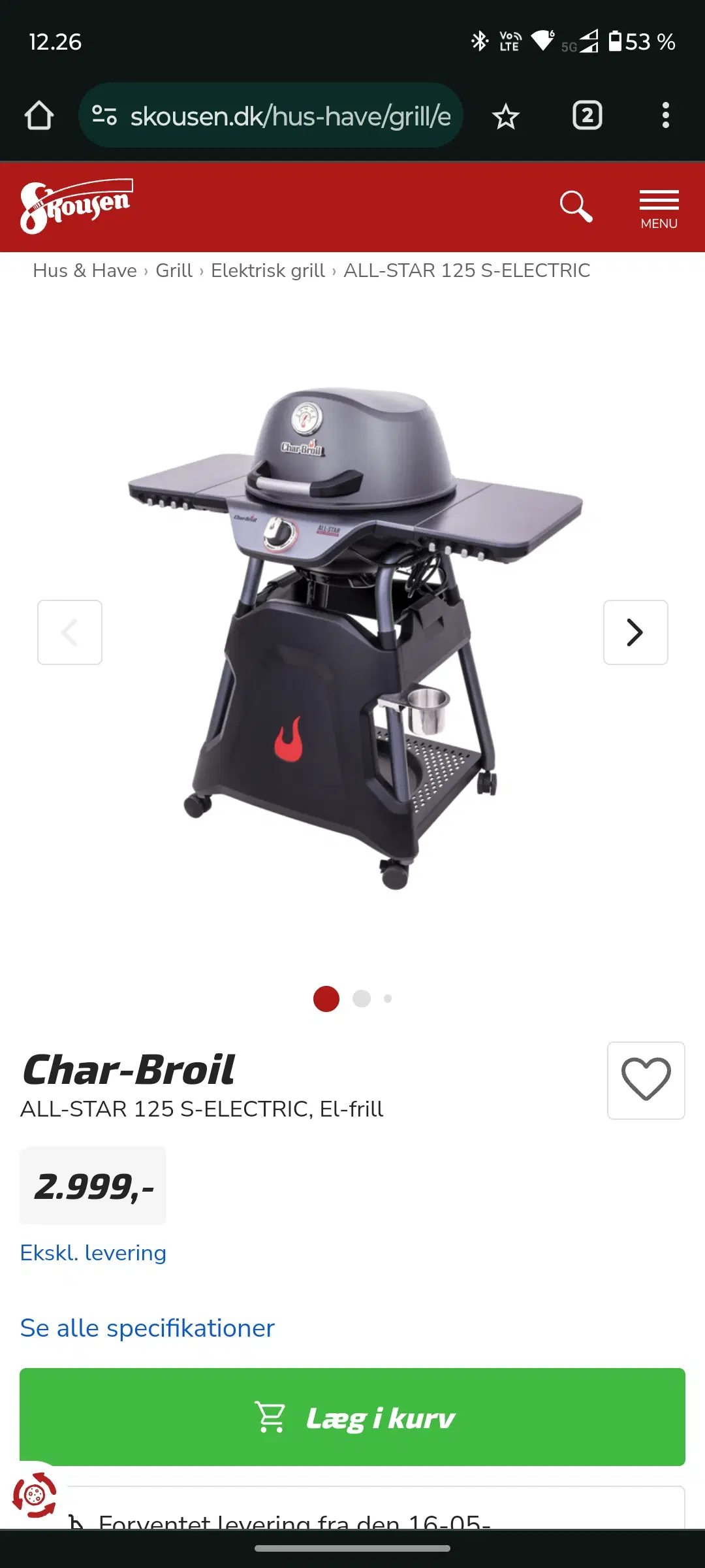 Char Broil El grill