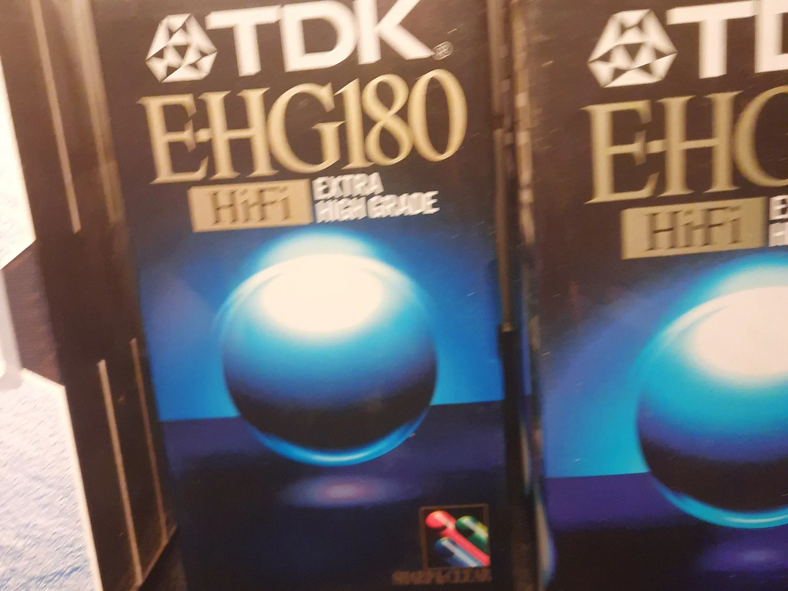 VHS bånd helt nye og uåbnede'