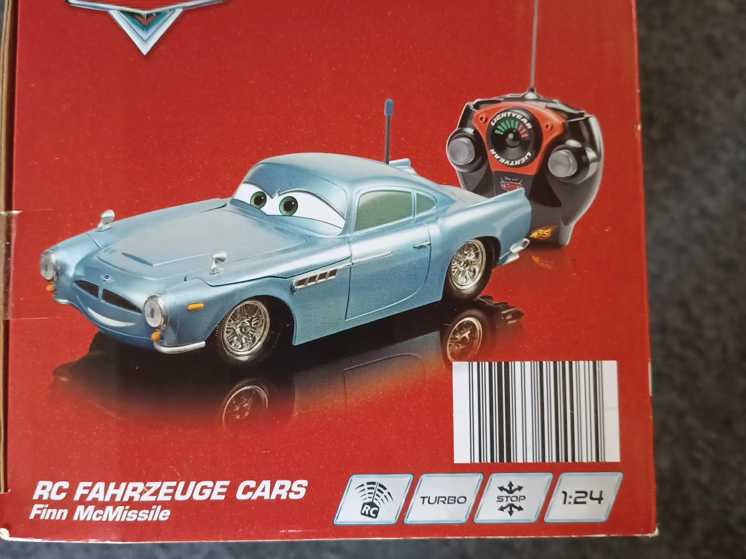 Helt ny Disney Cars Finn McMissile RC fjernstyret