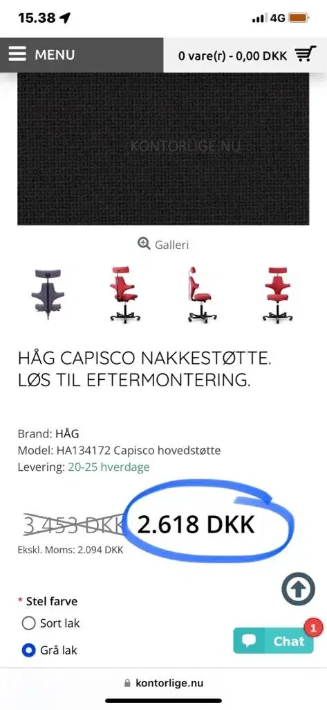 HÅG Capisco 8107