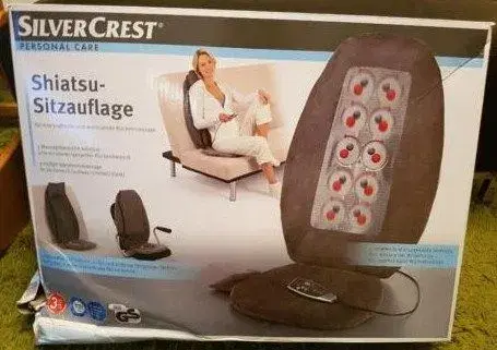 SilverCrest Shiatsu-massage hynde / sæde med varme