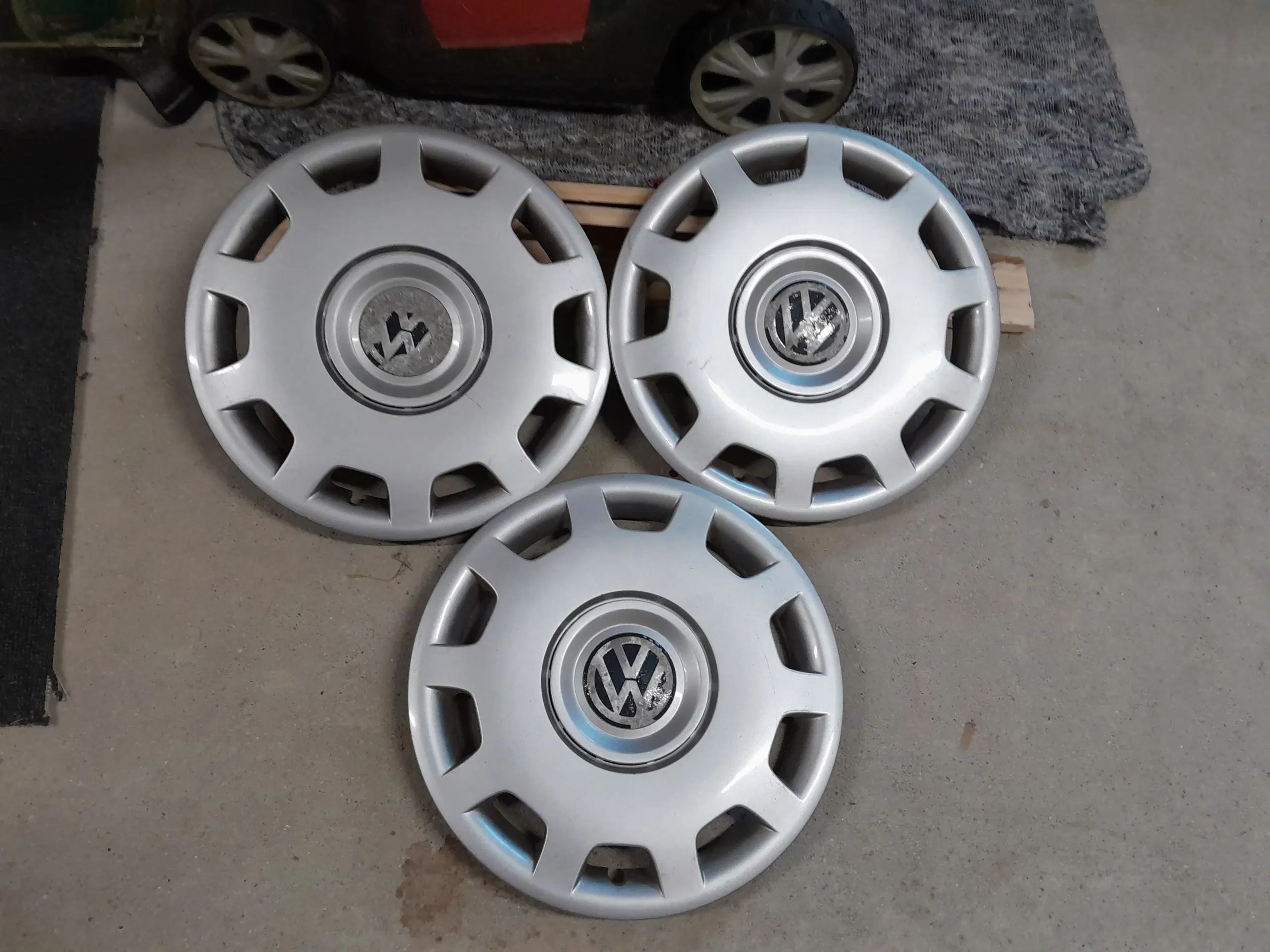 15" navkapsler VW 3 stk