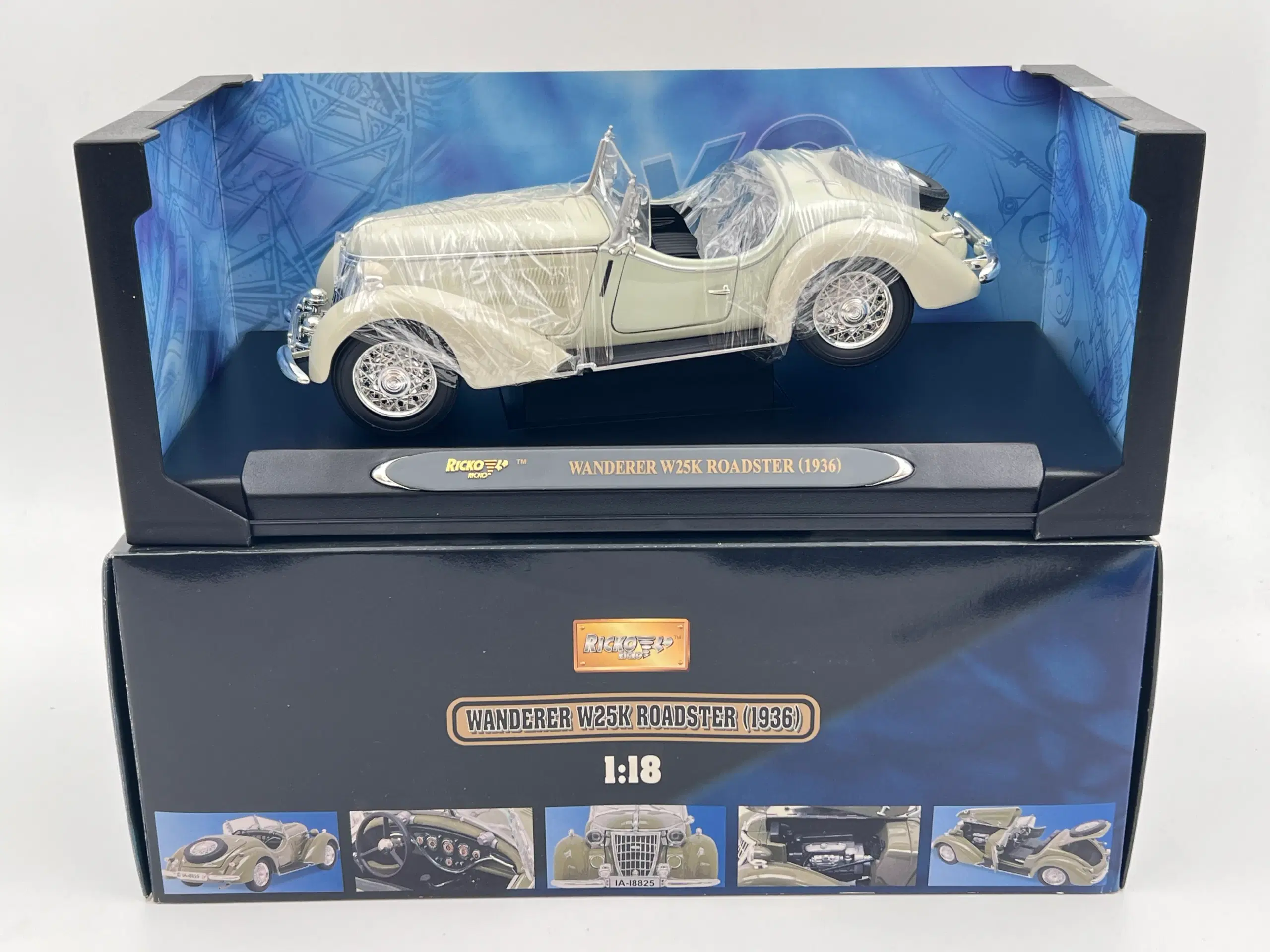 1936 Wanderer / Audi W25K Roadster 1:18