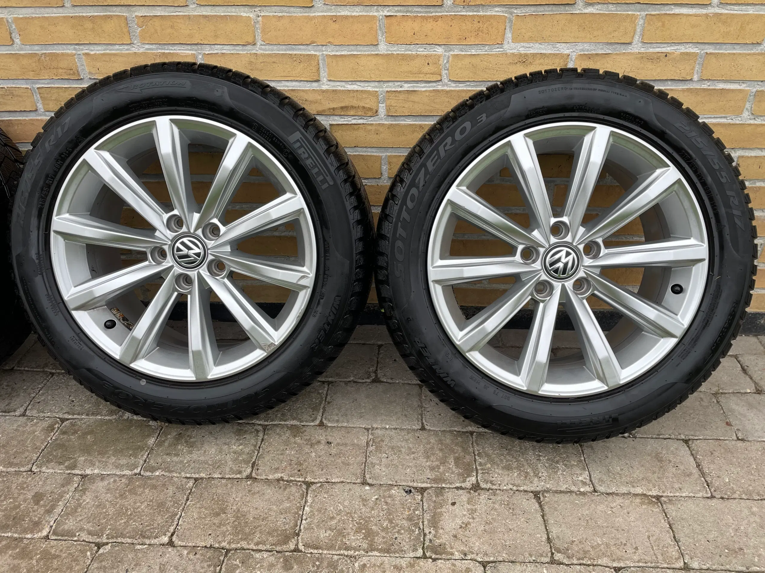 17” originale VW London vinterhjul