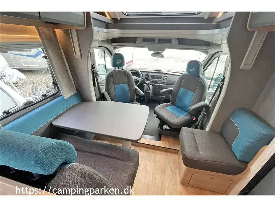 2023 - Dethleffs Just GO T7055 EB   Udlejes: Næsten ny autocamper med 160 hk og automatgear