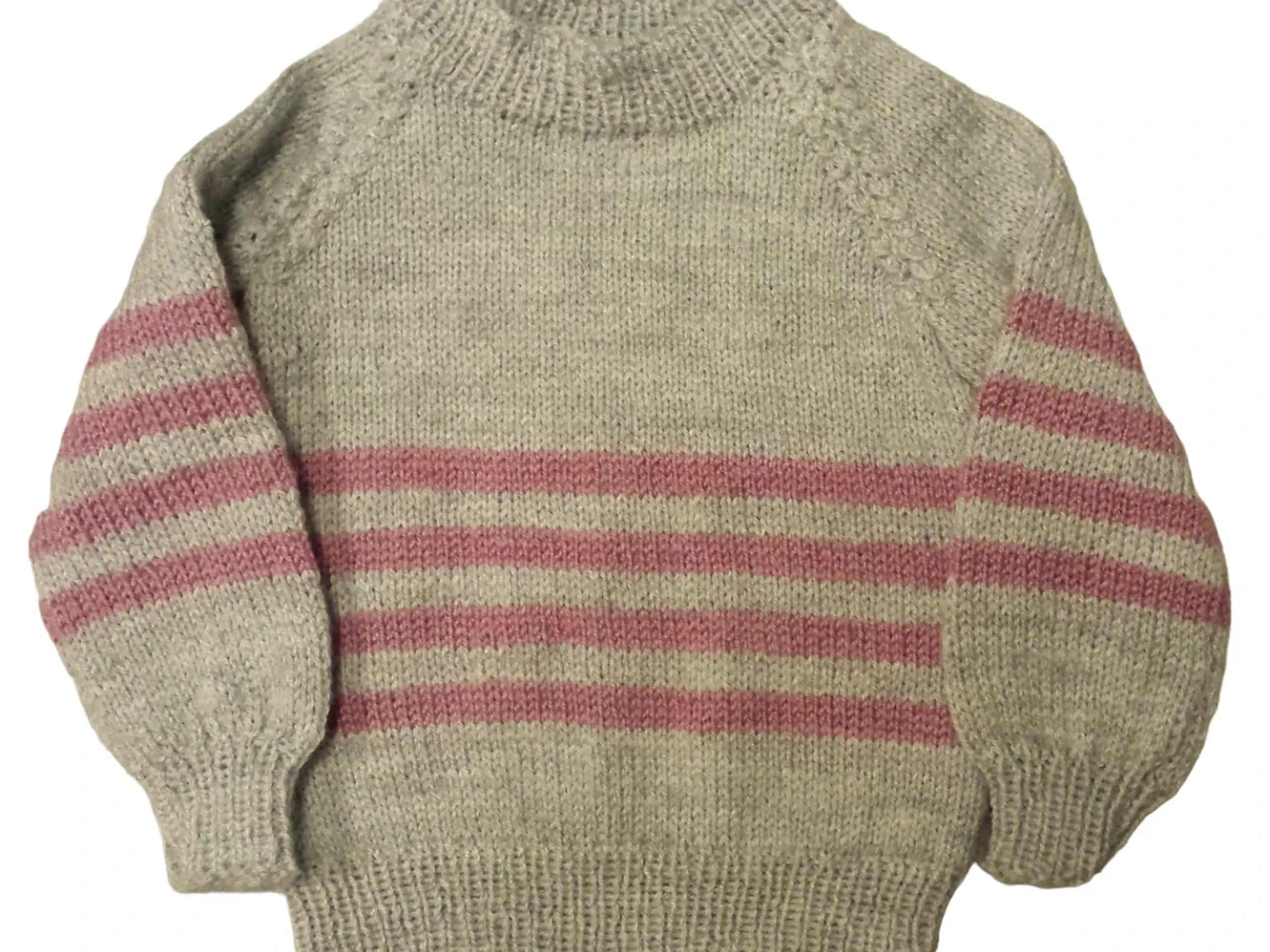 håndlavede baby sweater str 80