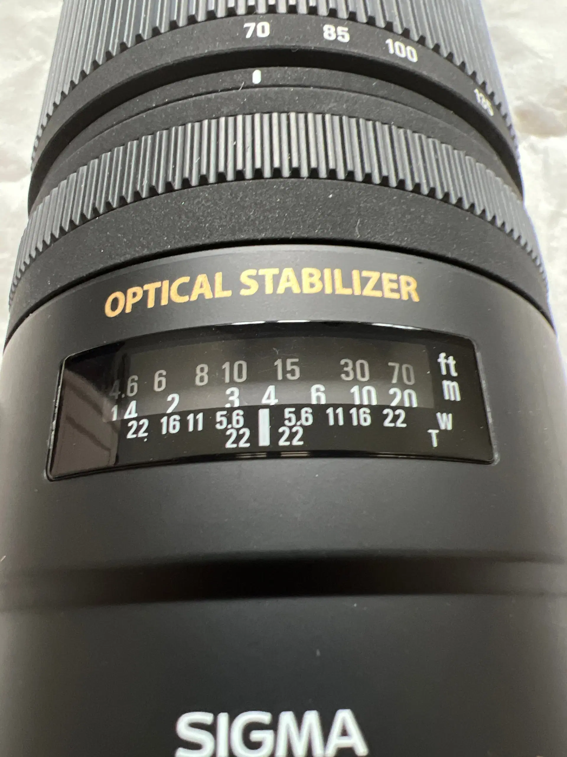 Sigma 70-200/28 APO EX DG OS HSM objektiv Pentax