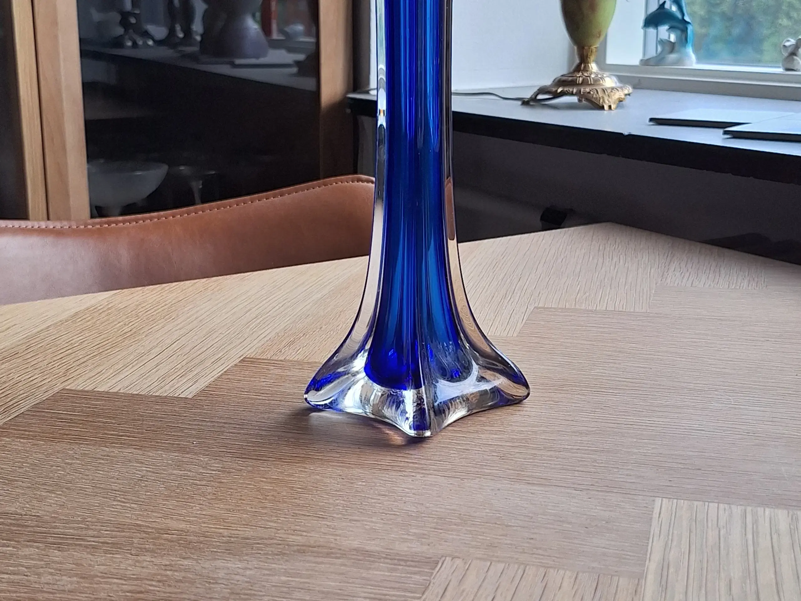 Blå Murano vase