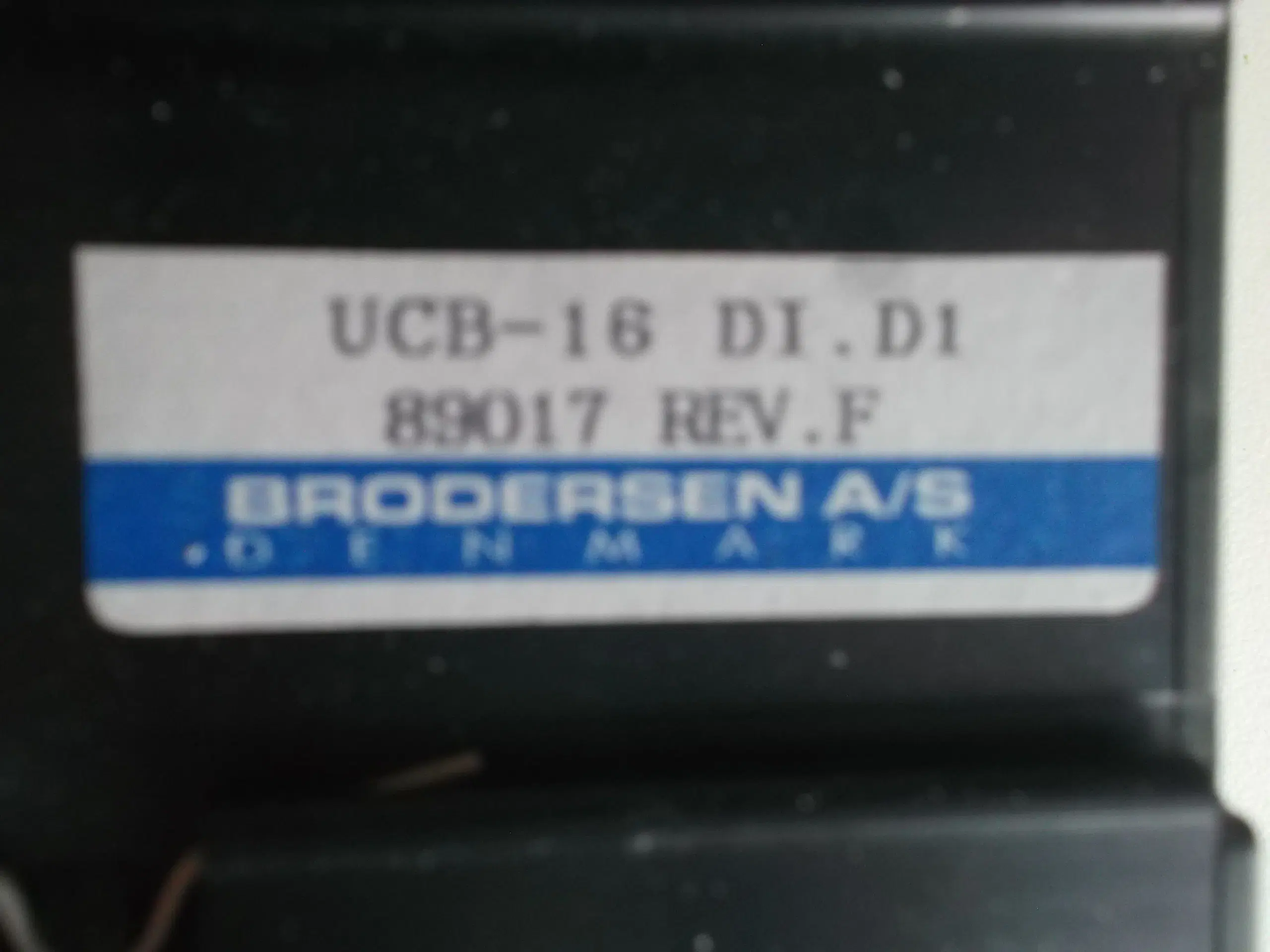 Brodersen Controls Bitbus Slave modul 16DI