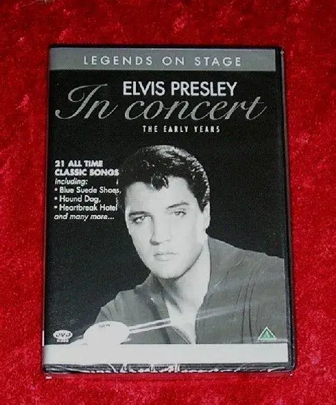 2 dvd dokumentar om Elvis