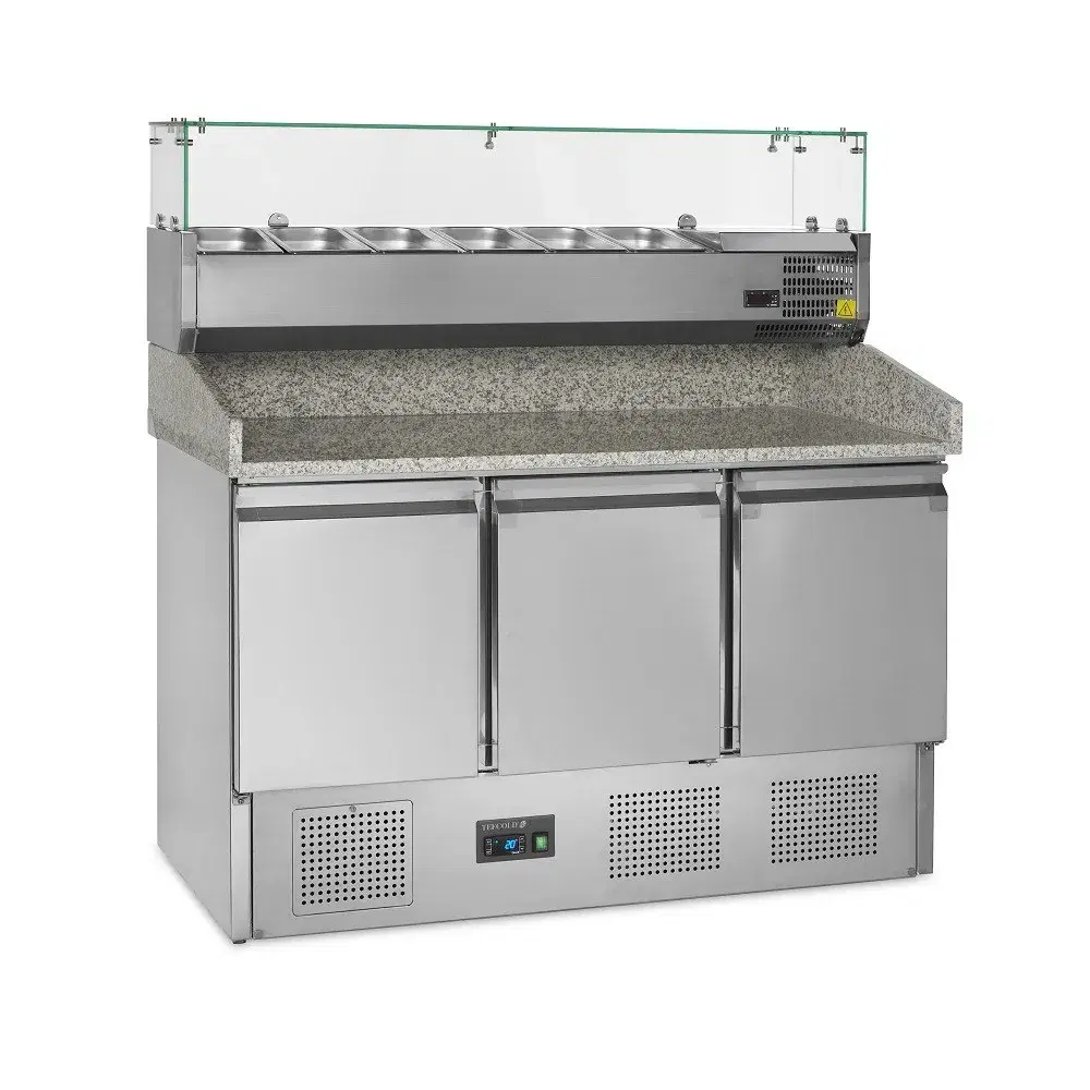 Pizzabord inkl opsats – 368 l – 210 kg