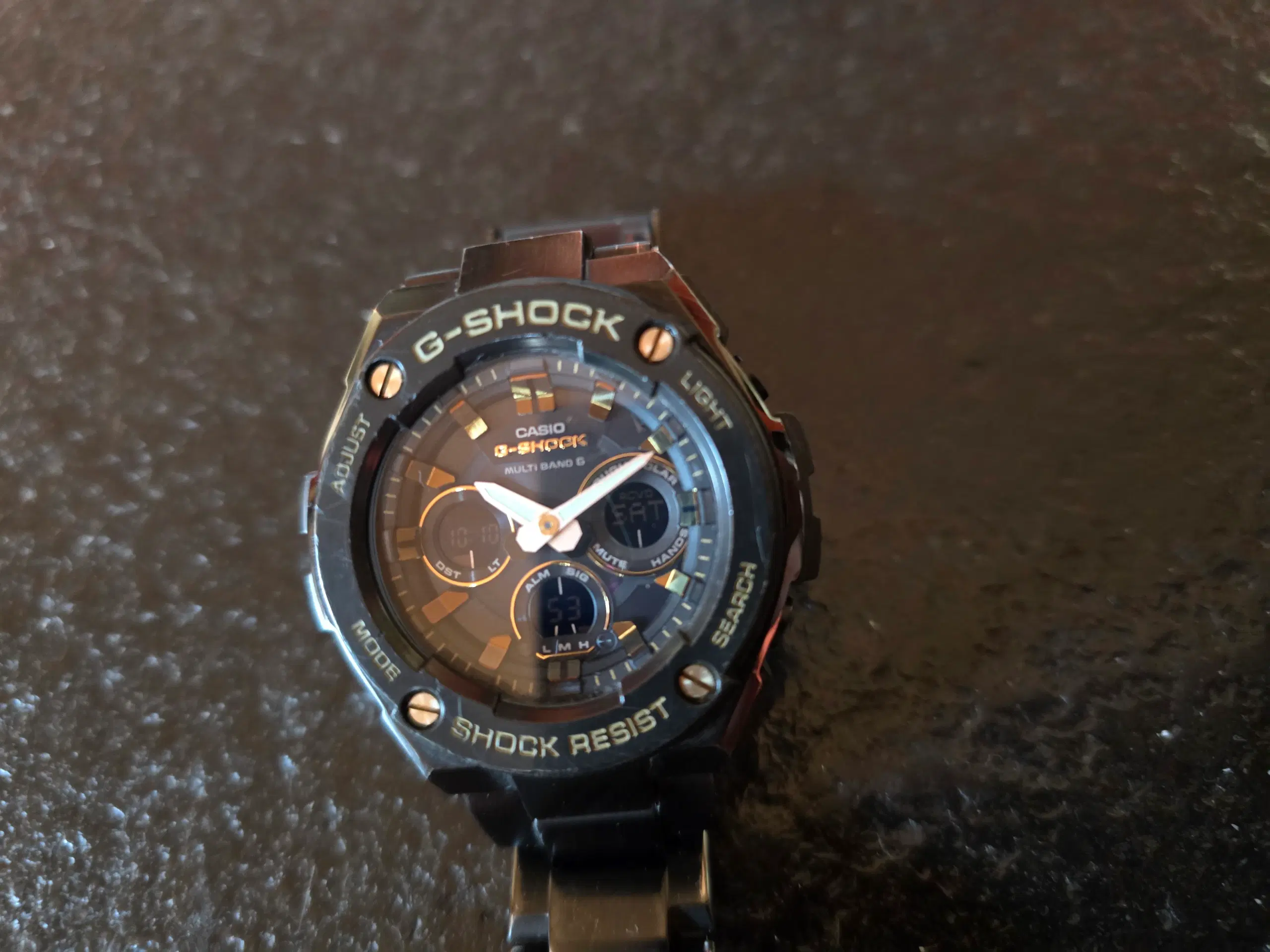 Casio G Shock solar drevet