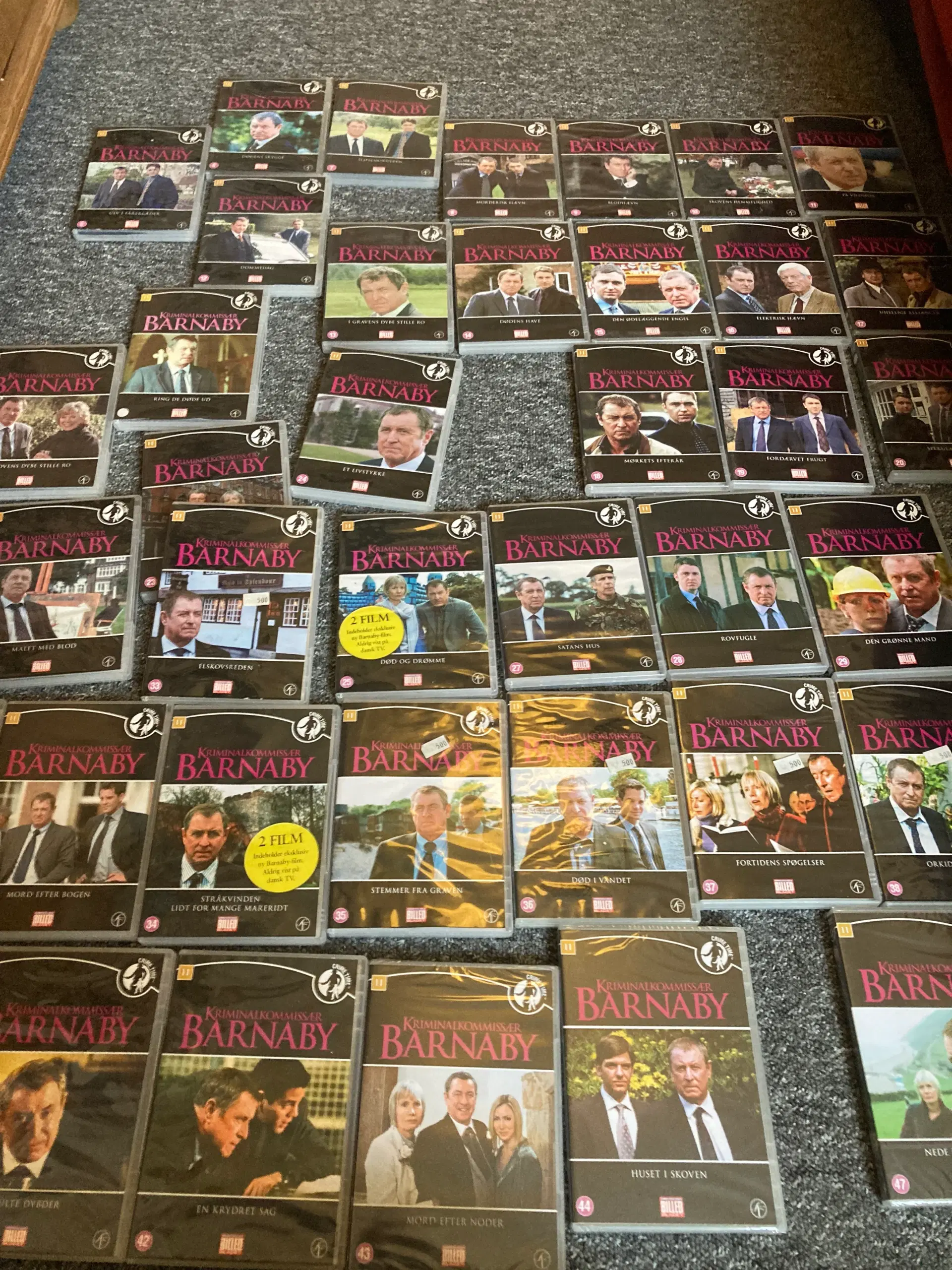 Dvd/film/Barnaby/serie