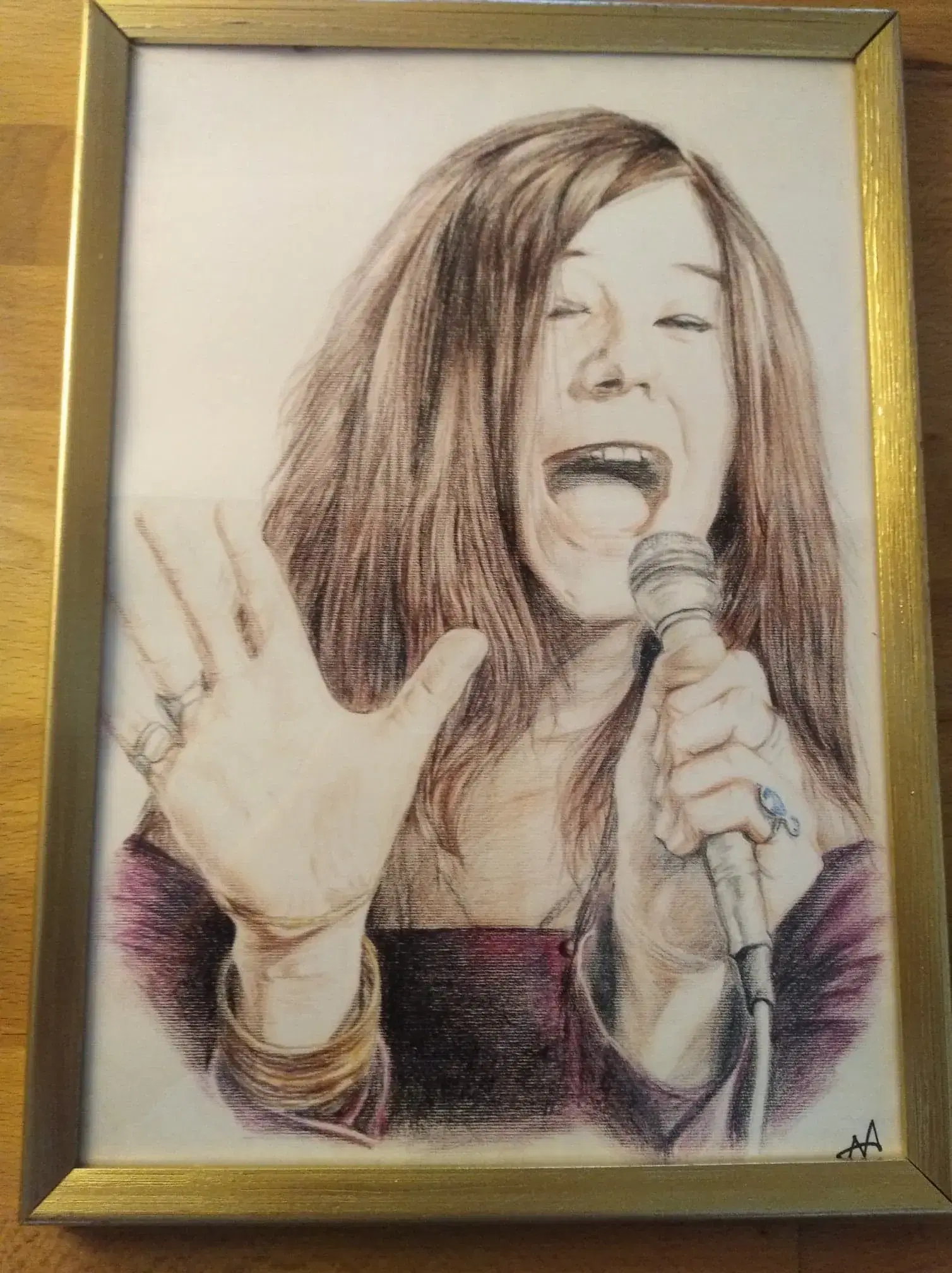 JANIS JOPLIN billede digital art