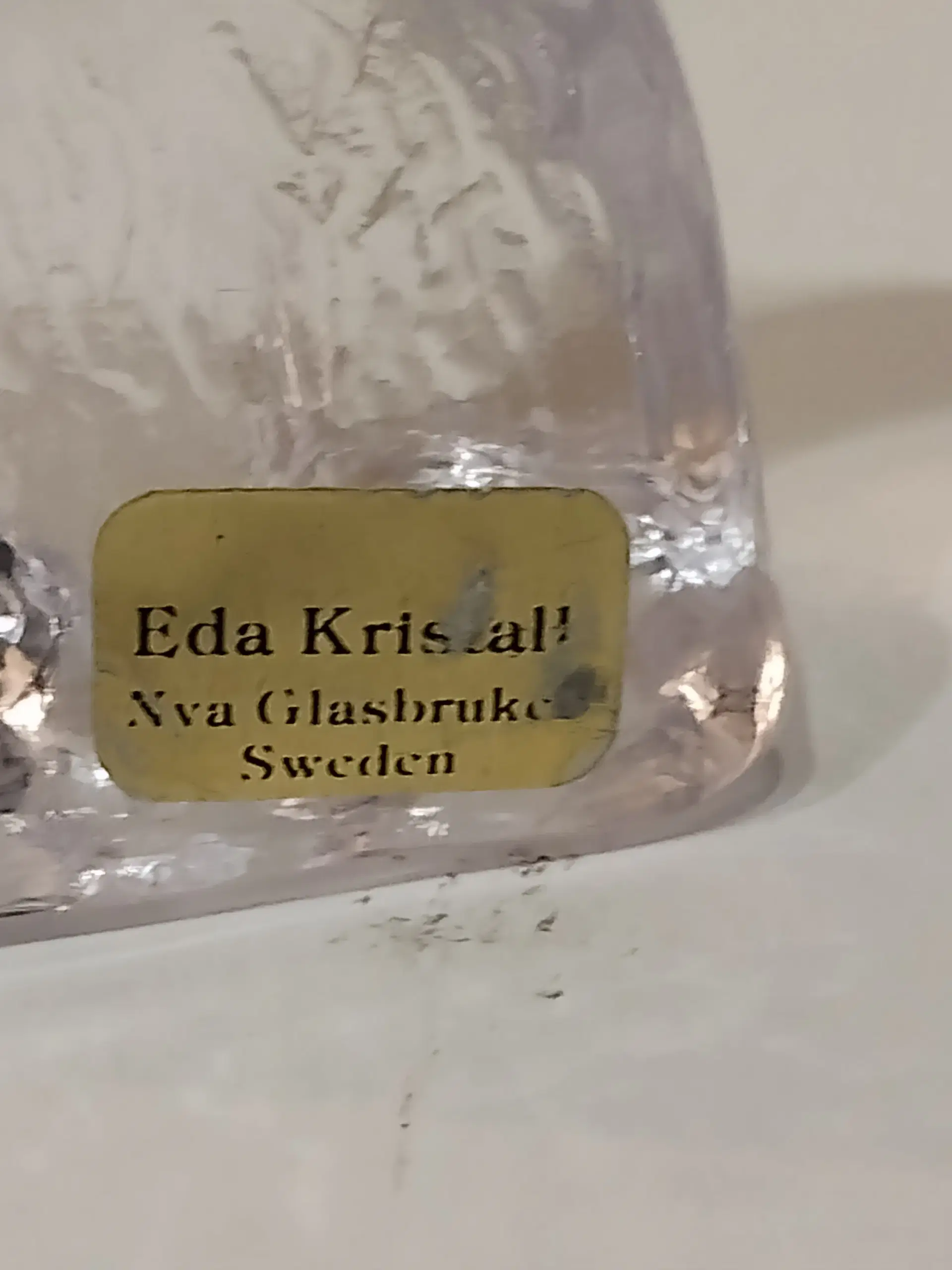 Eda Kristall krystal bjørn