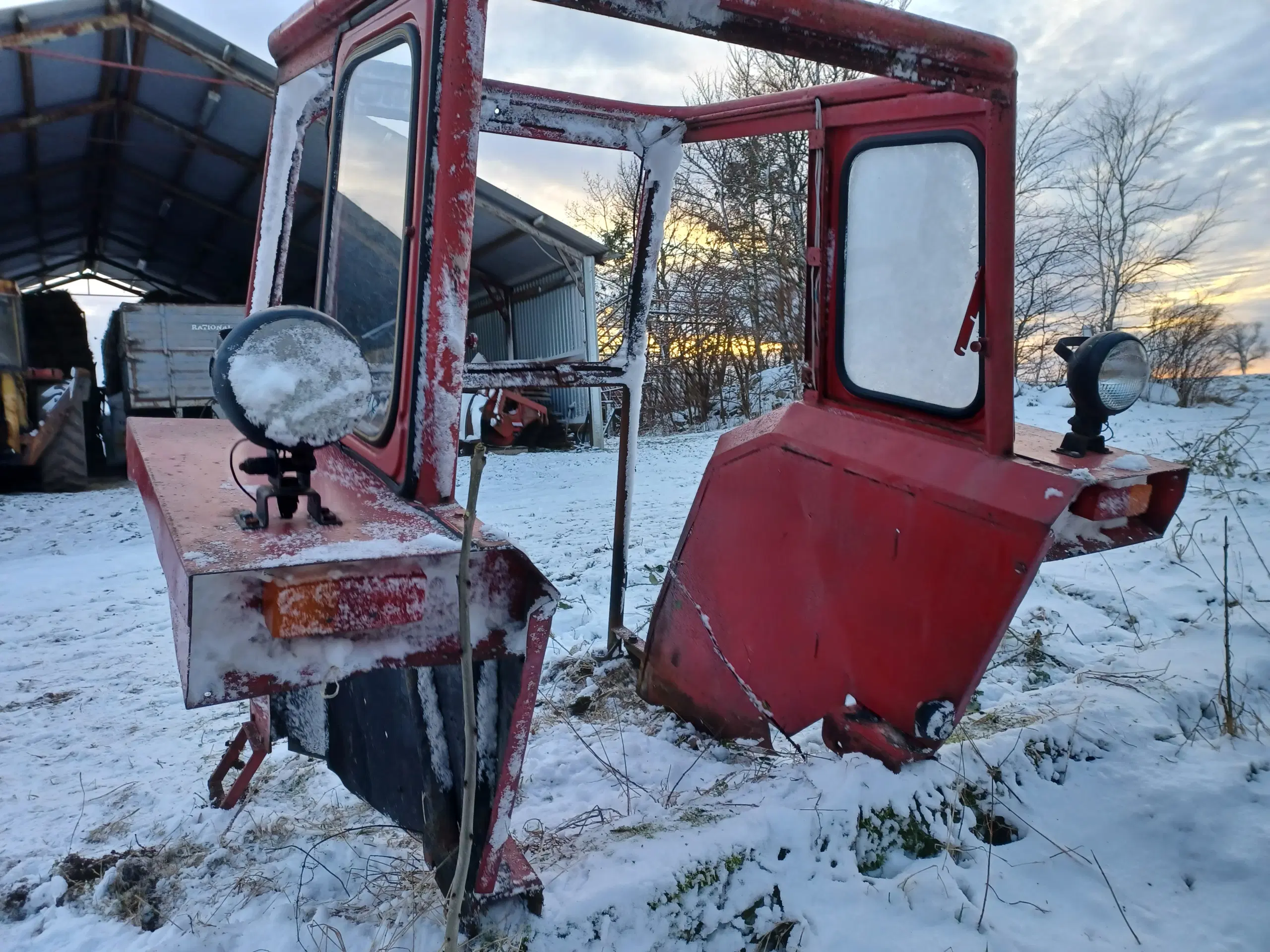 bagskærme h+v ih/deutz/jd sekura model m styrtbøjl