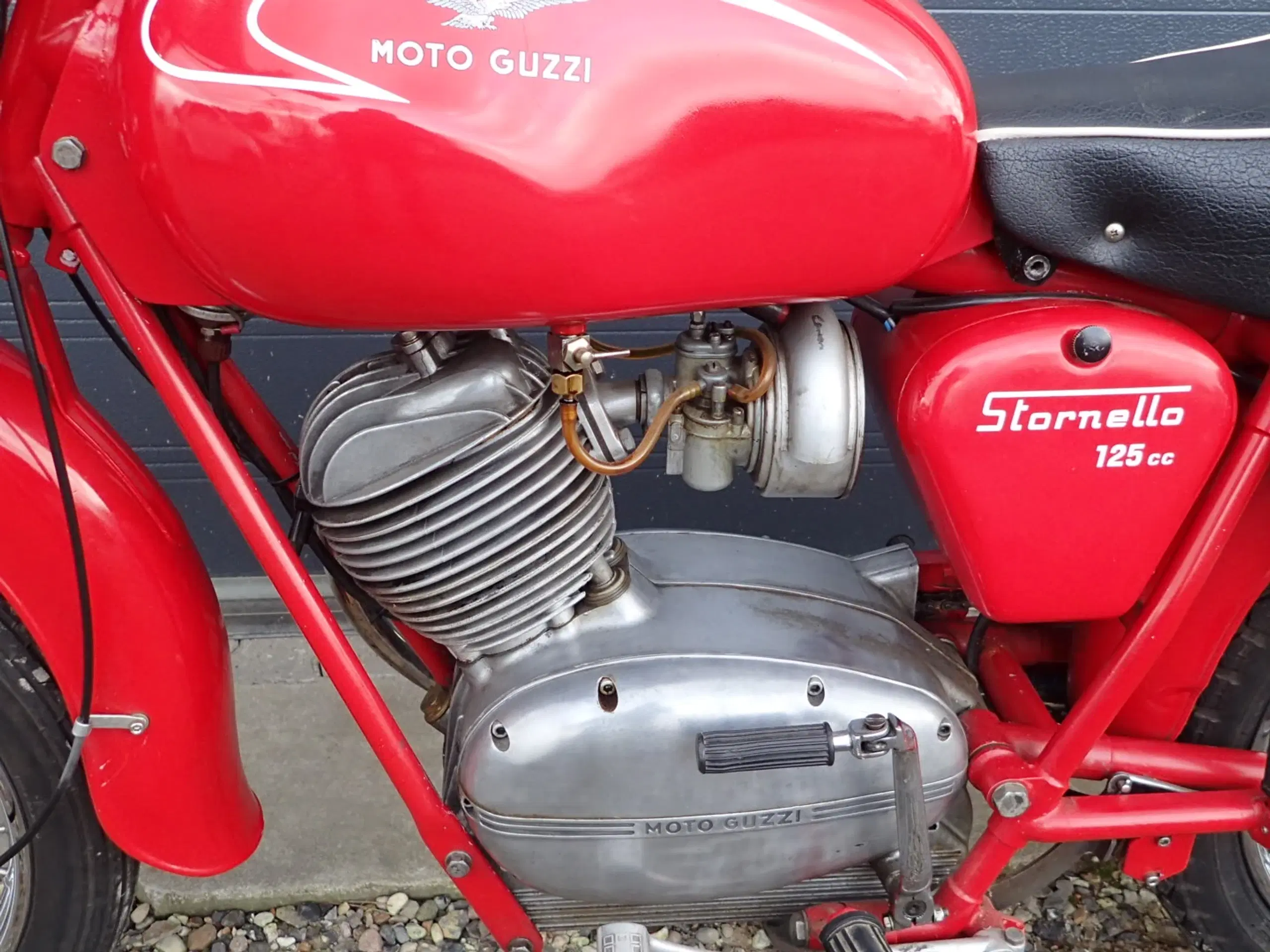 Moto Guzzi 125 4T Stornello Turismo årg 1963