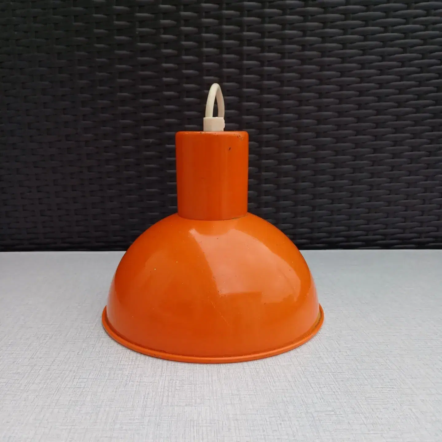 Orange retro loftslampe