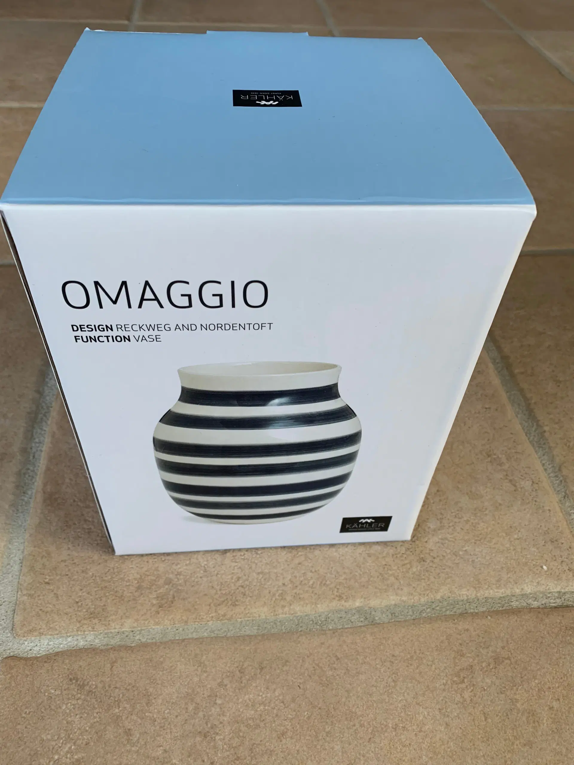 Kahler omaggio vase 20 cm