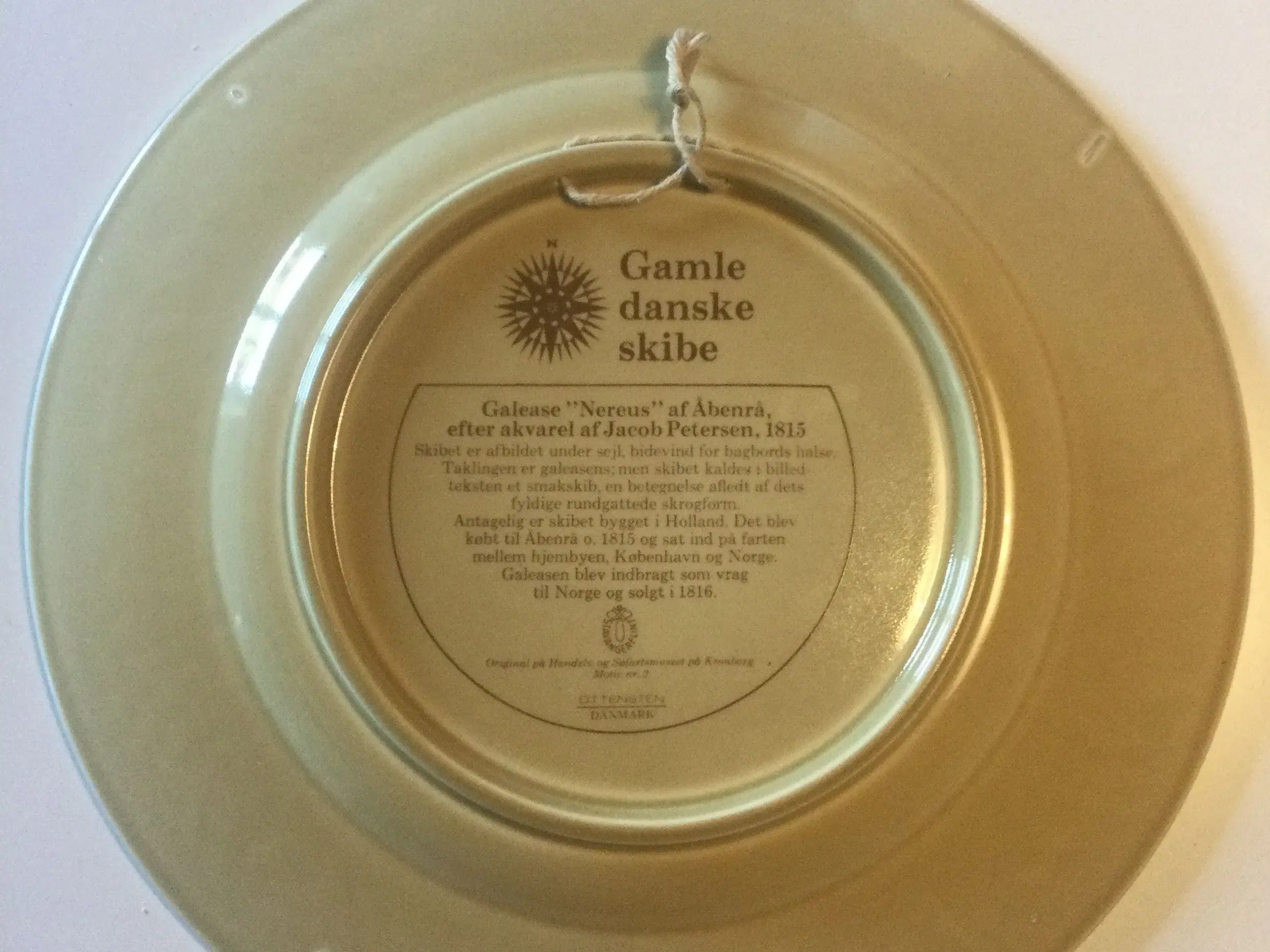 Gamle danske skibs platter