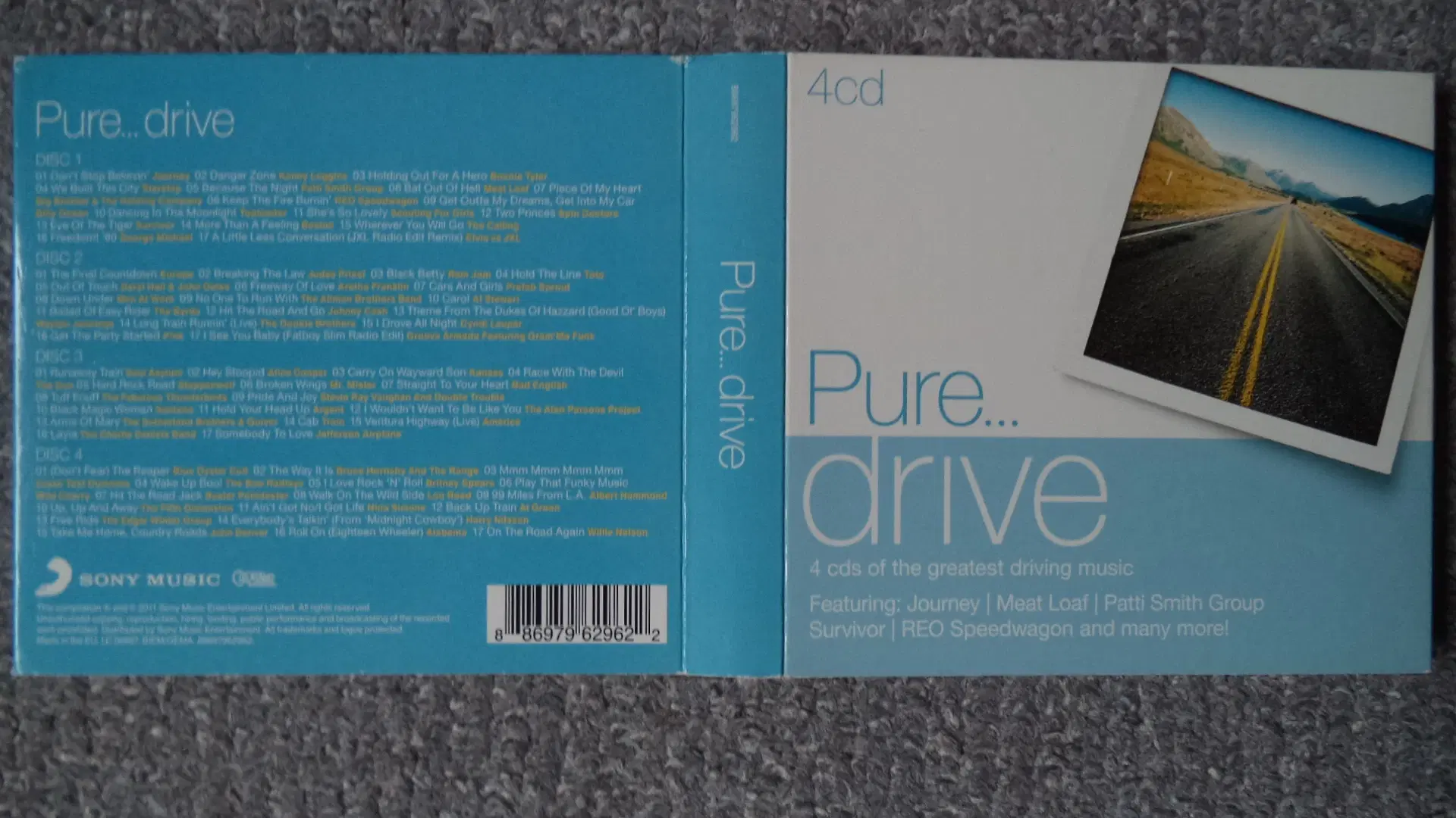 Opsamling * Pure Drive (4-CD-box)(88697962962)