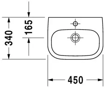 Duravit D-code vask