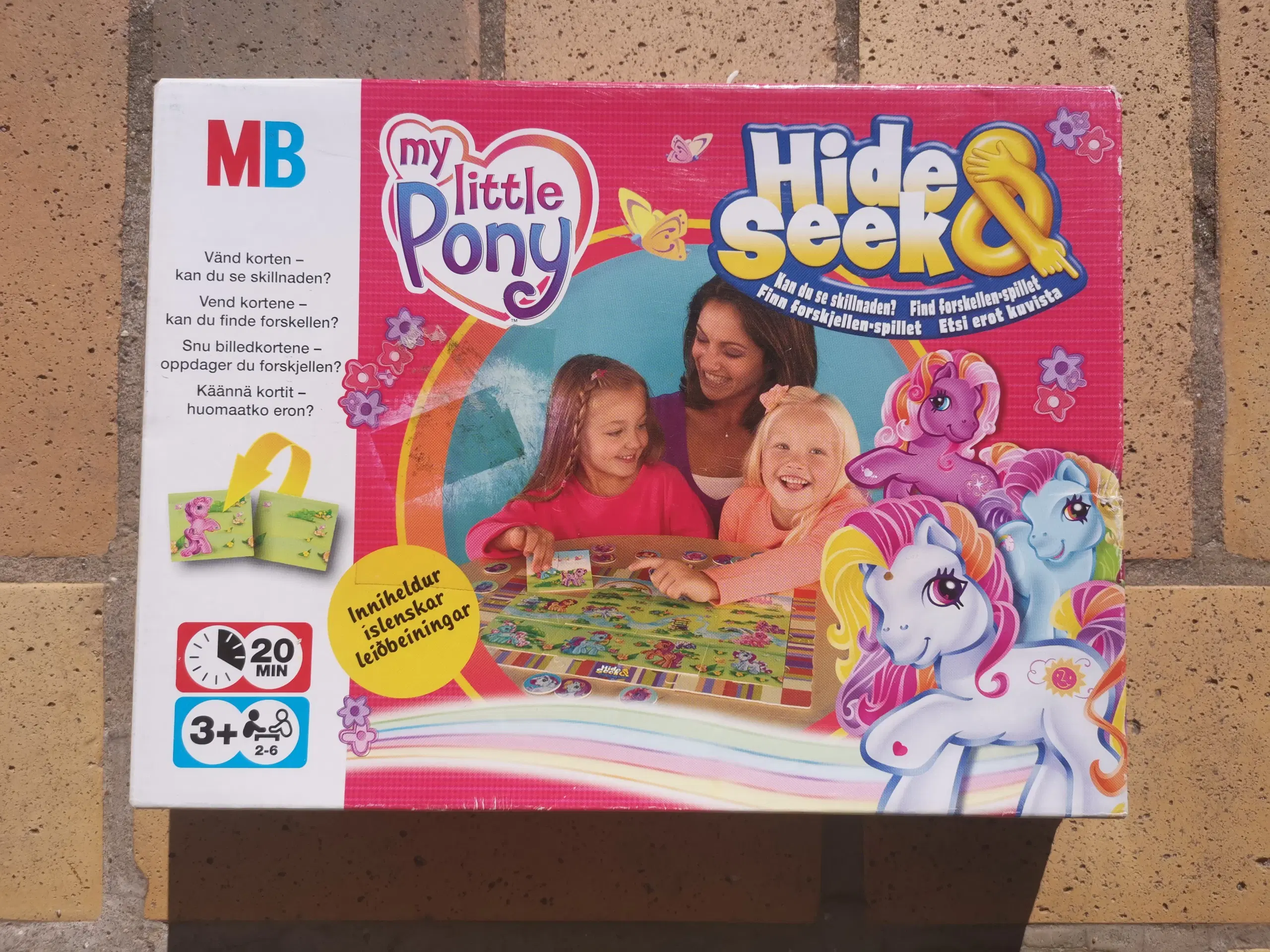 My Little Pony Hide  Seek Brætspil