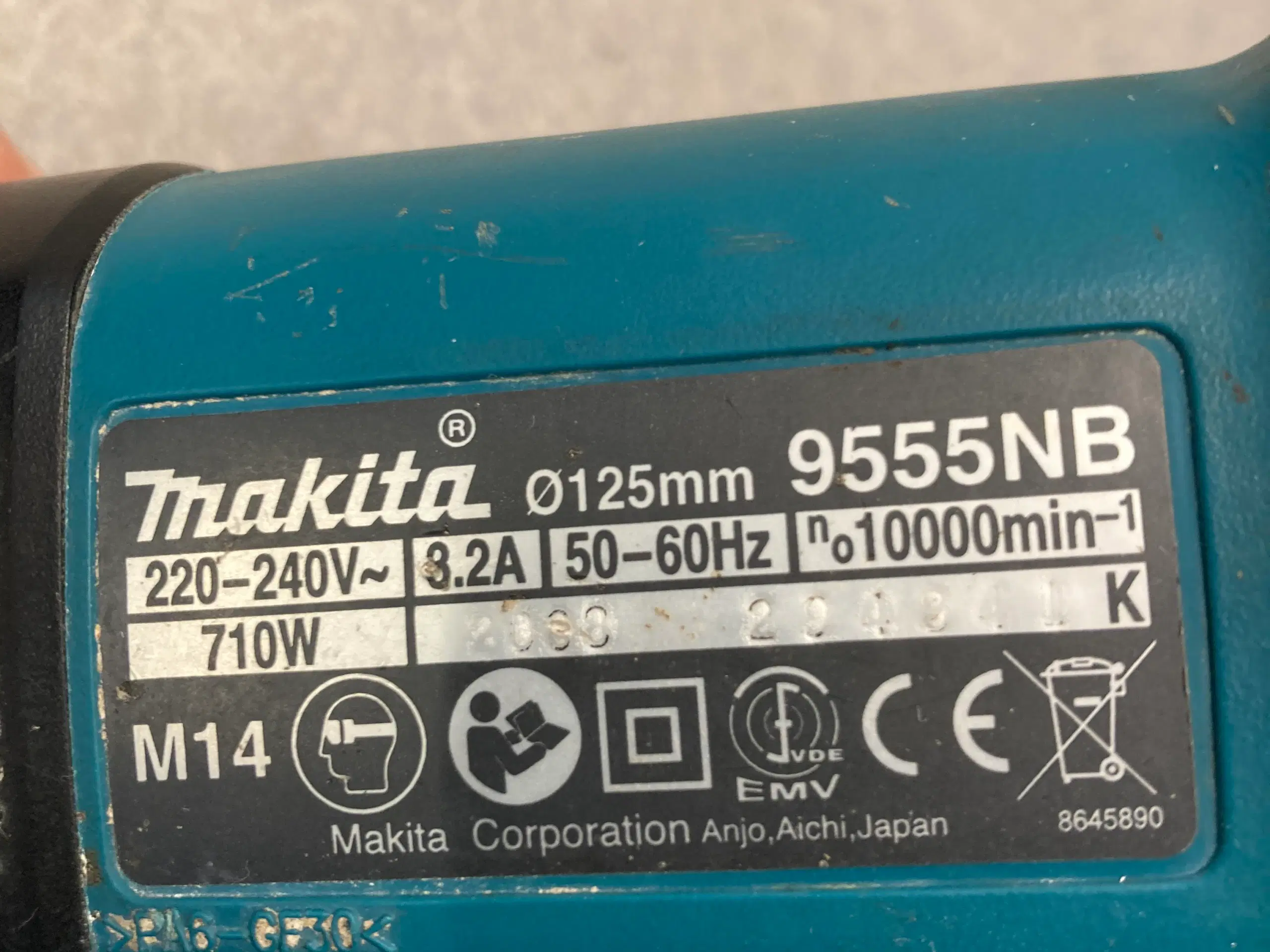 Makita Vinkelsliber, 125 mm