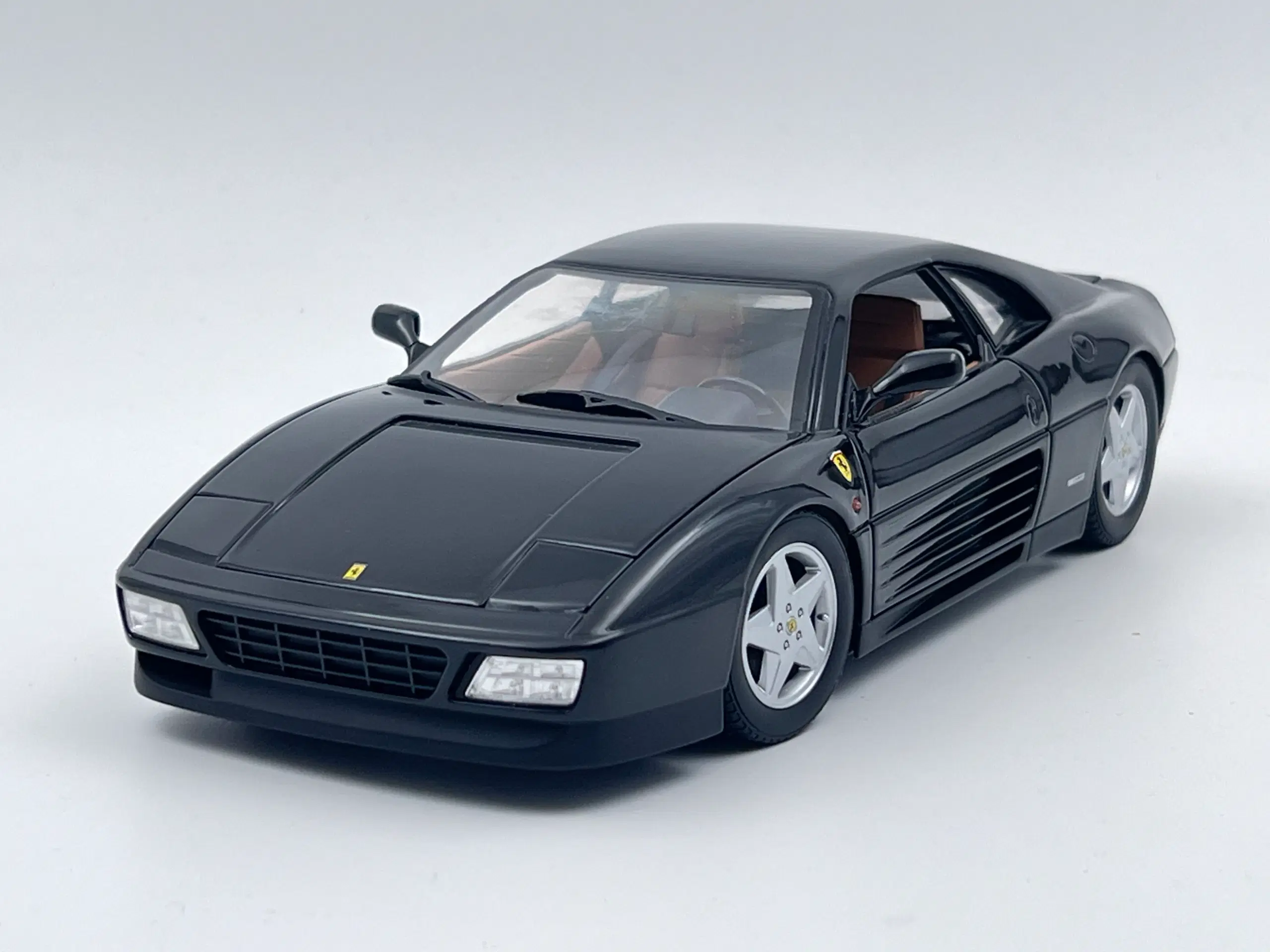 1991 Ferrari 348TB Sort / HotWheels - 1:18