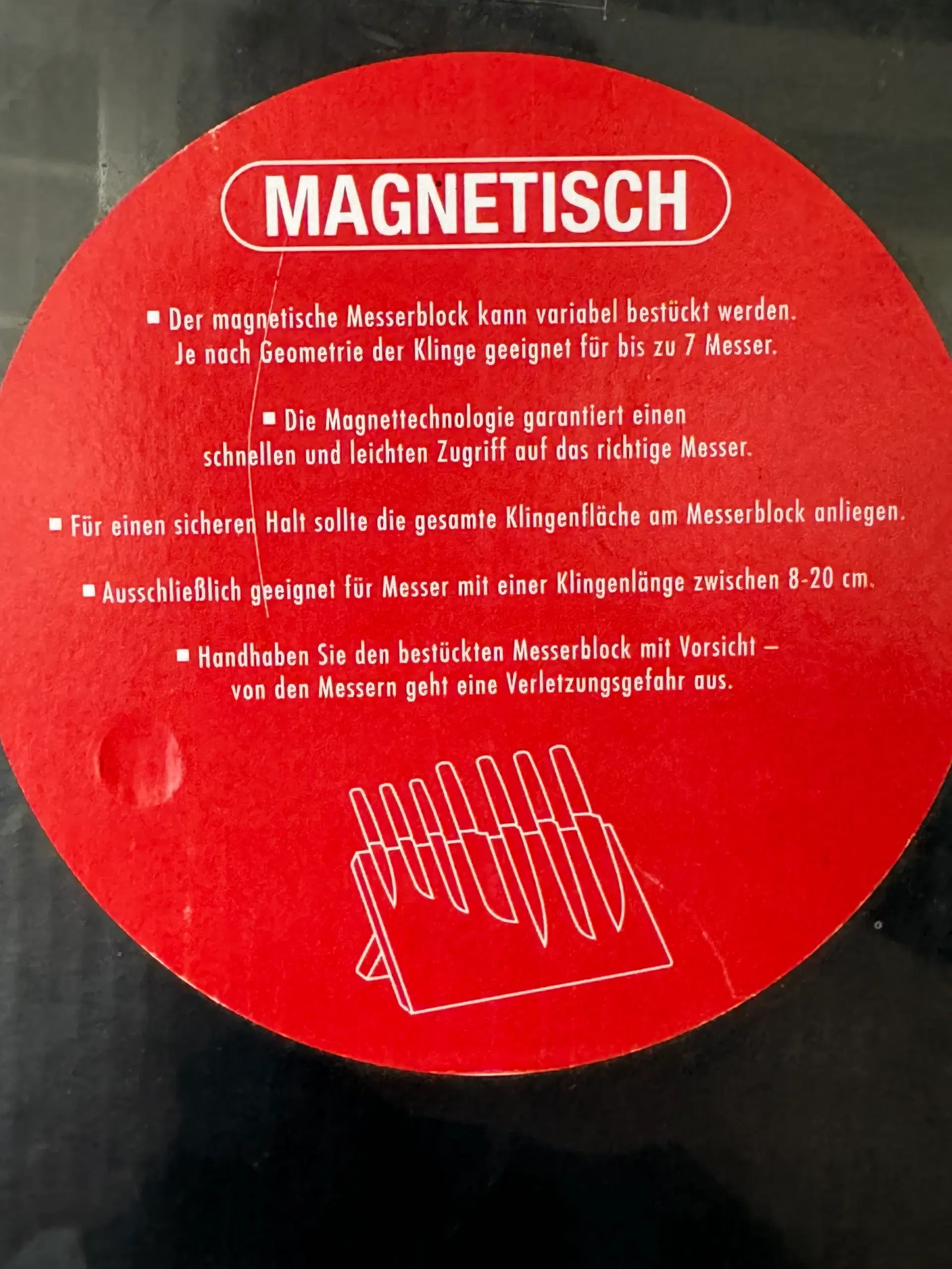 Helt ny ZWILLING Magnetic knivholder/blok