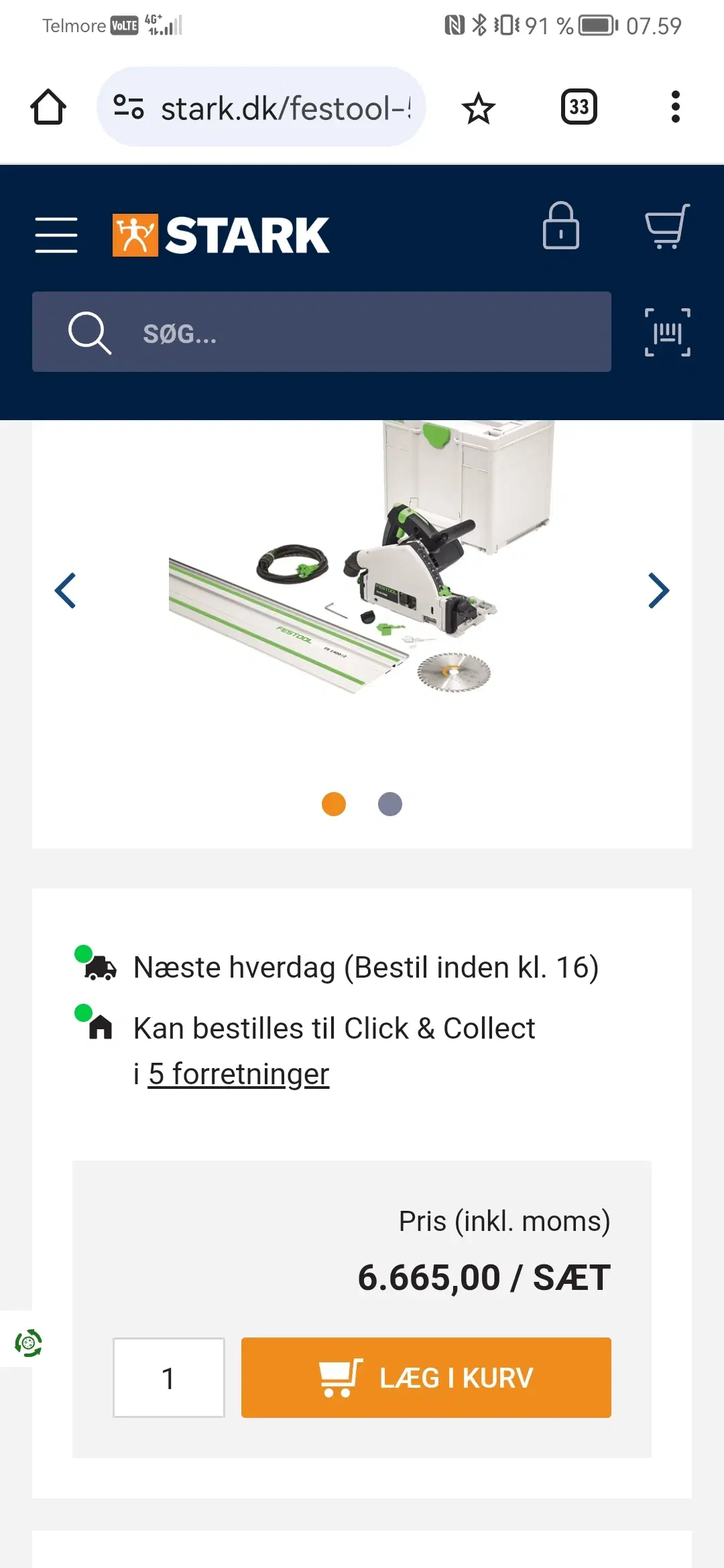 Festool TS 55 FEBQ-Plus-FS dyksav