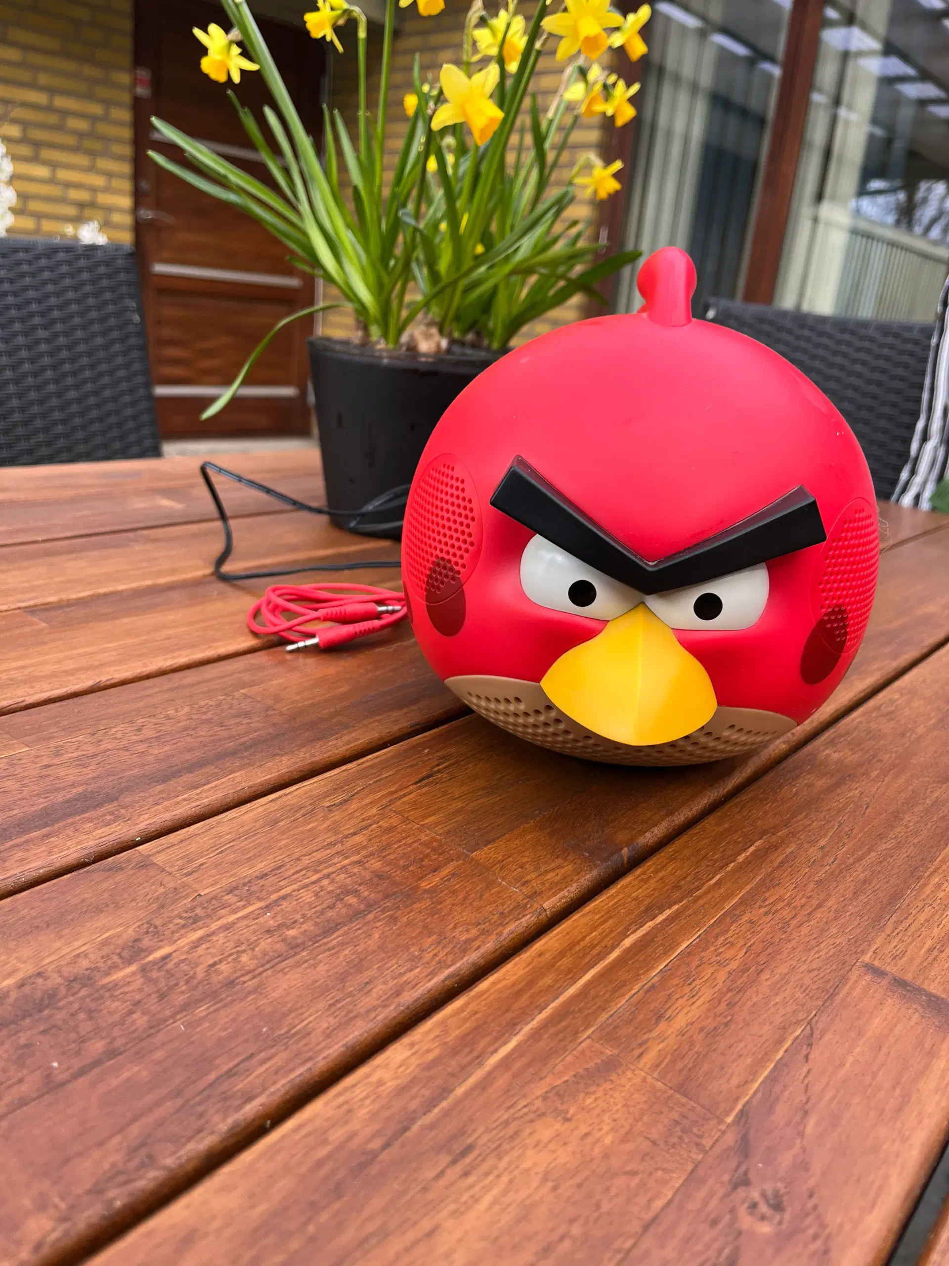 Angry bird højtaler med jackstik