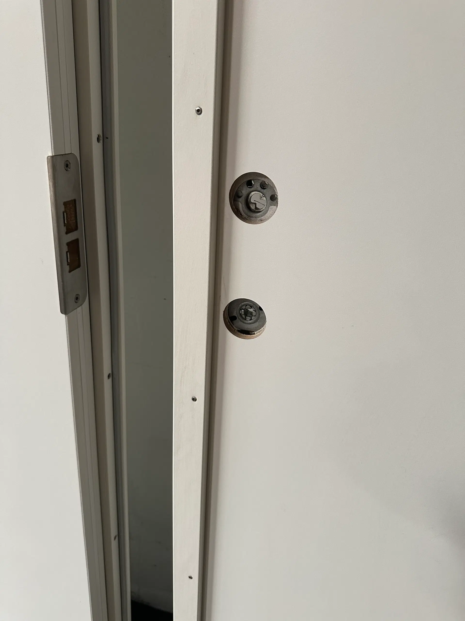 Nordicdoor massiv indvendig dobbelt dør bd60 db25 melamin 1520x2552mm hvid
