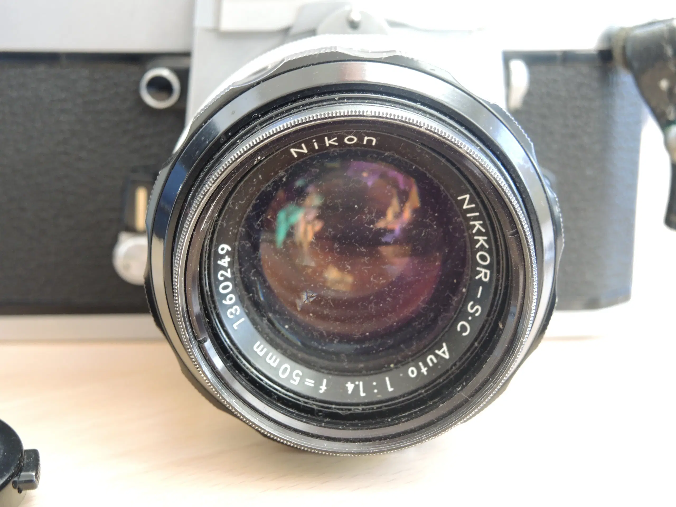 Nikon Nikkormat EL Spejlrefleks m tilbehør Analog
