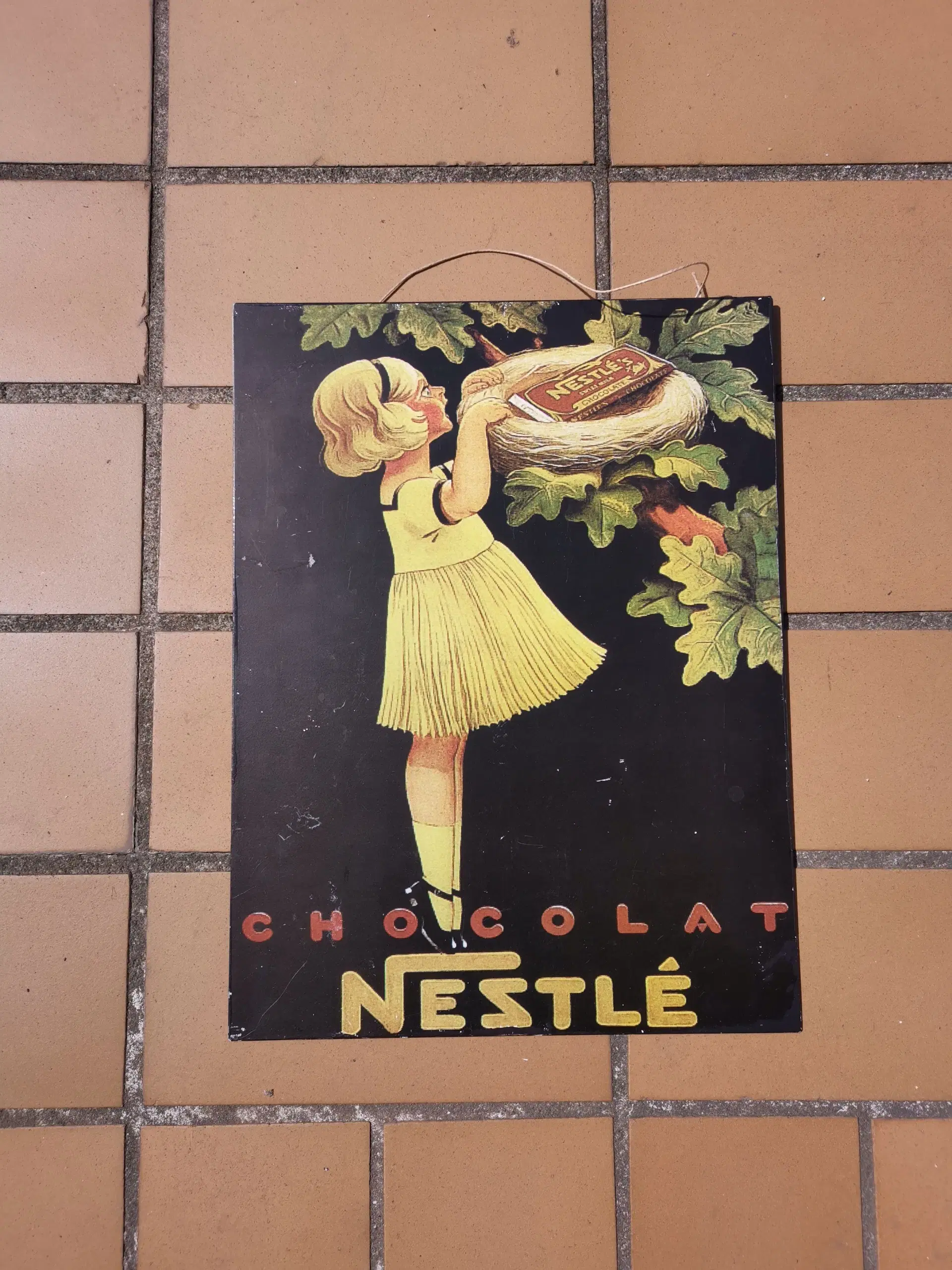 Nestle Chokolade Skilt Nestle Chocolate