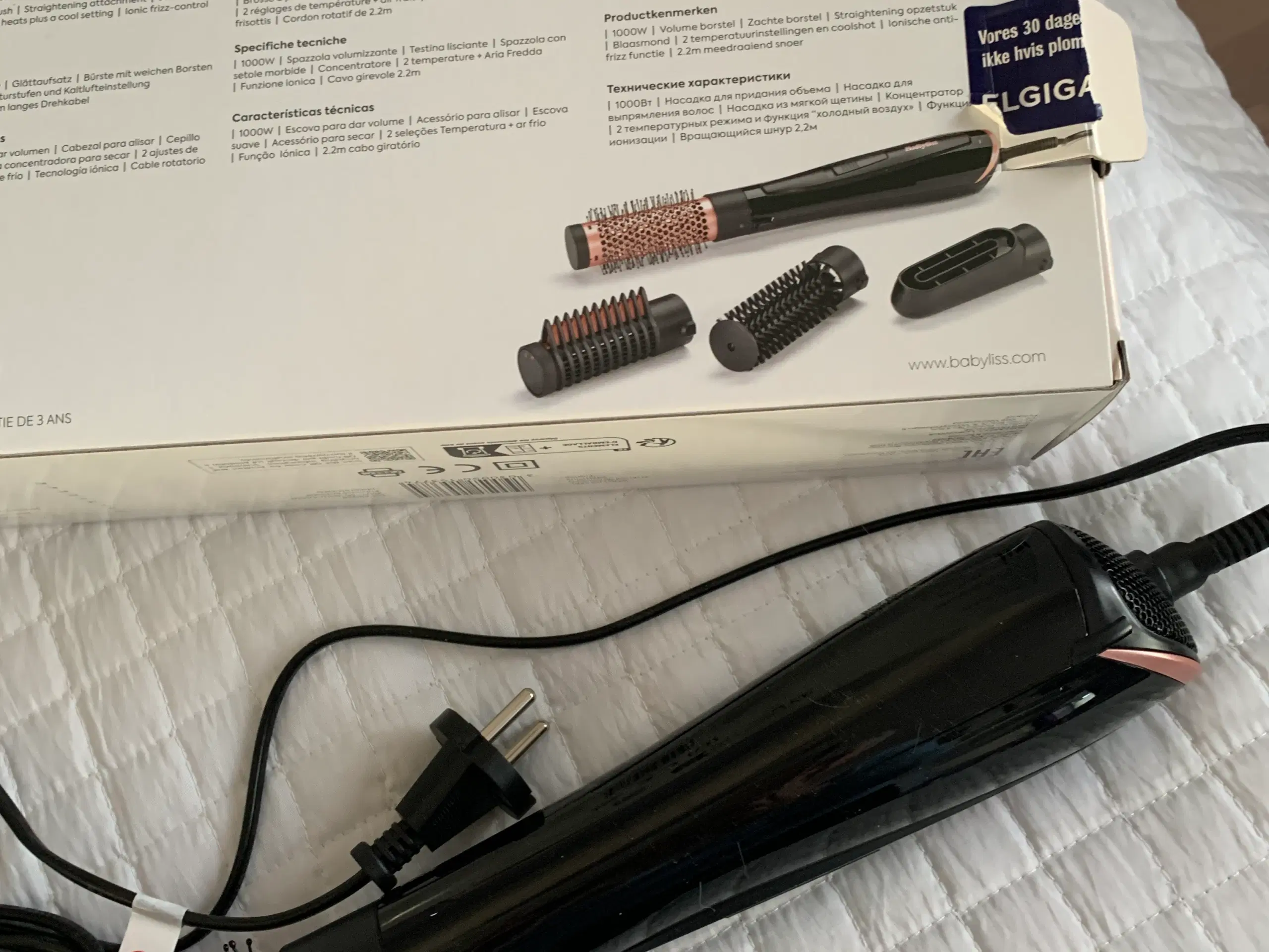 Babyliss/føn/kryl