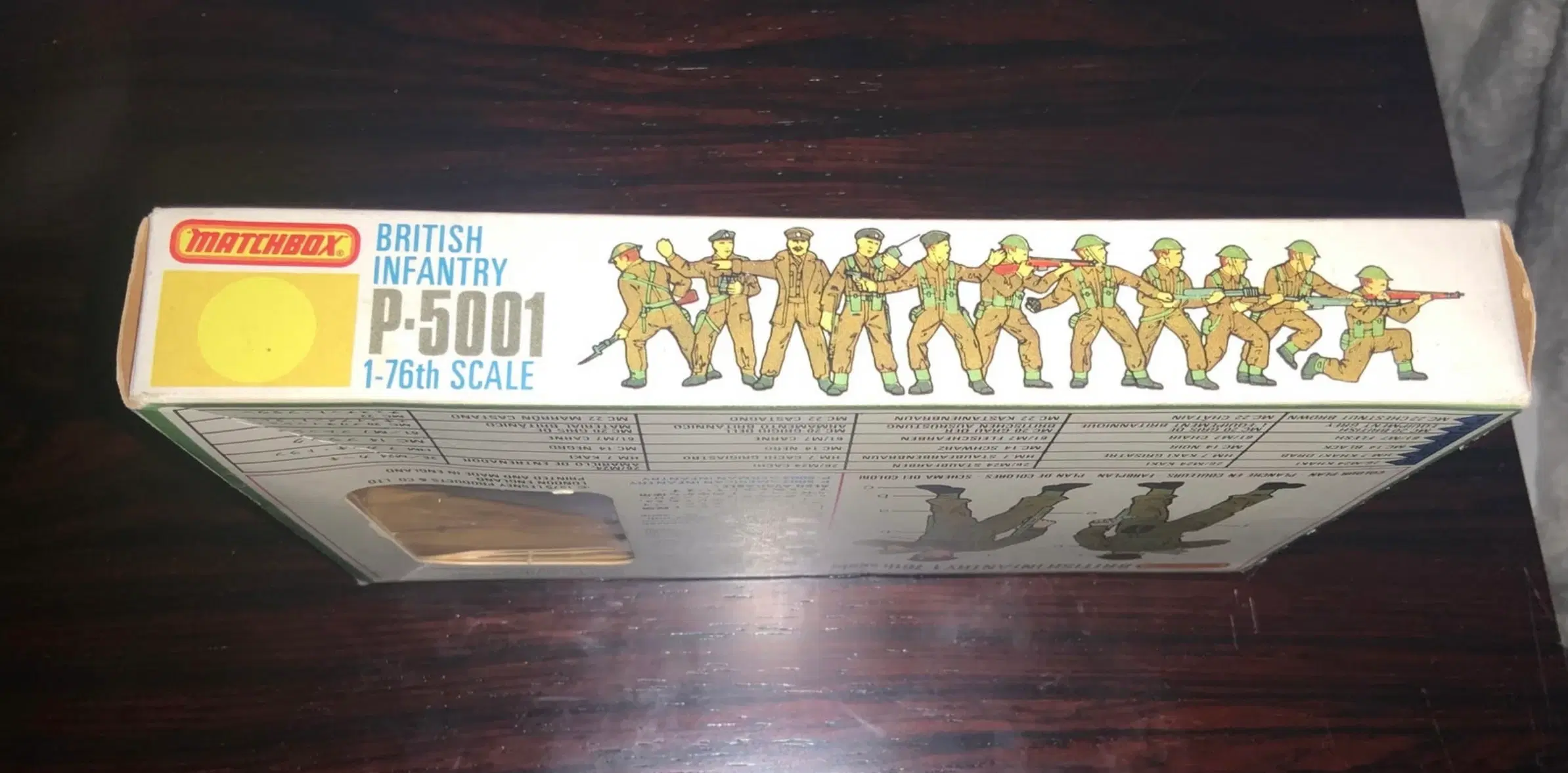 Matchbox British Infantry legetøjssoldater