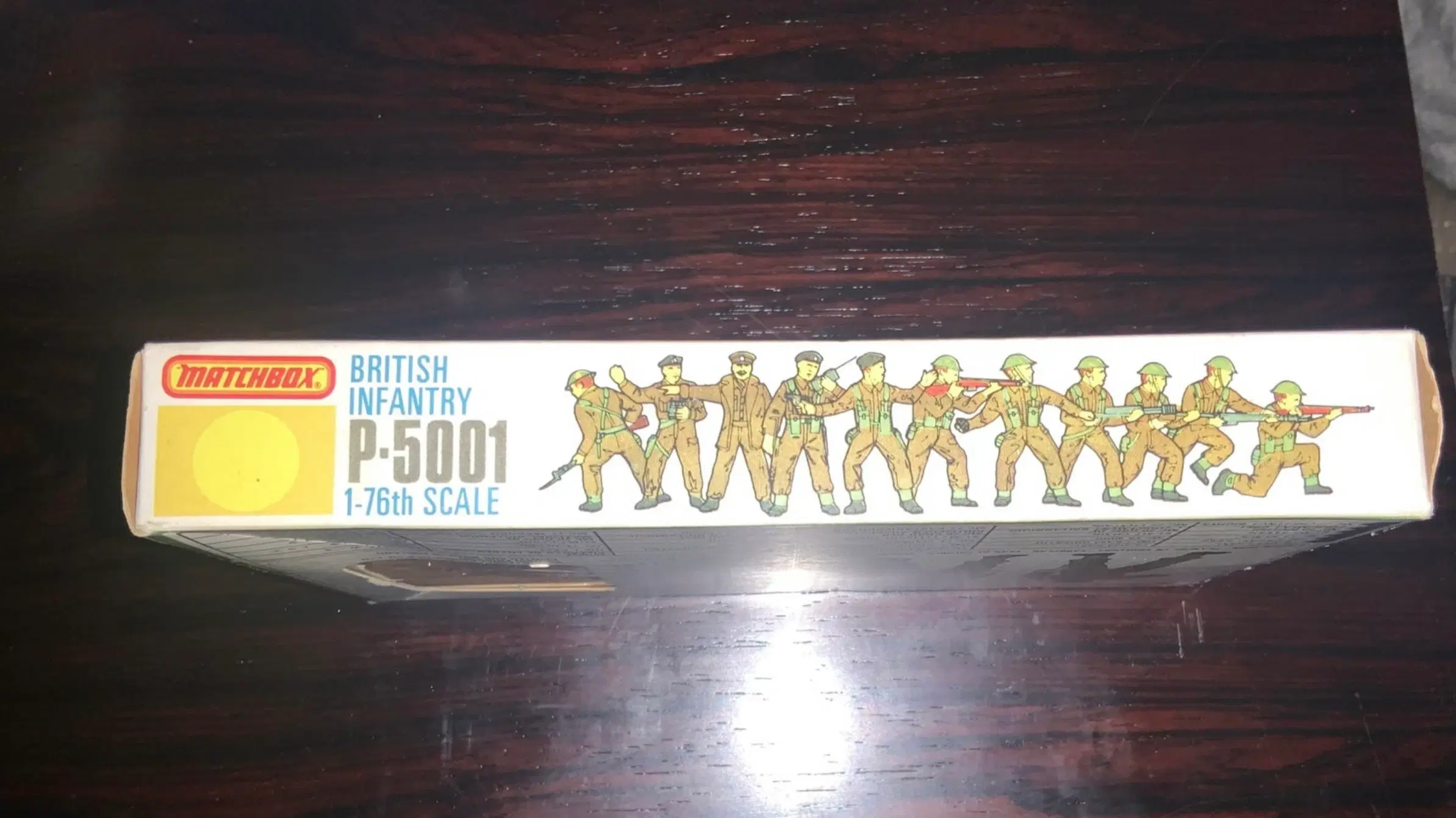 Matchbox British Infantry legetøjssoldater