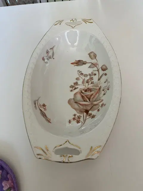 Fad/skål porcelæn