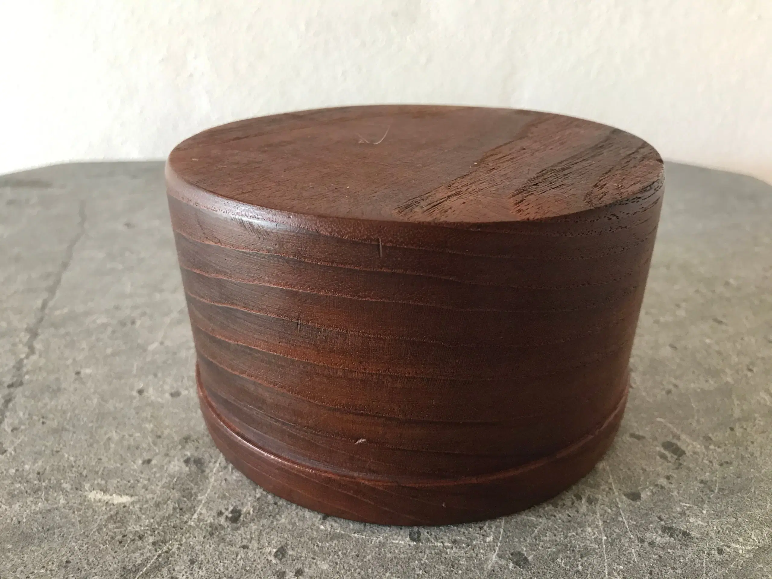 Retro teak skål