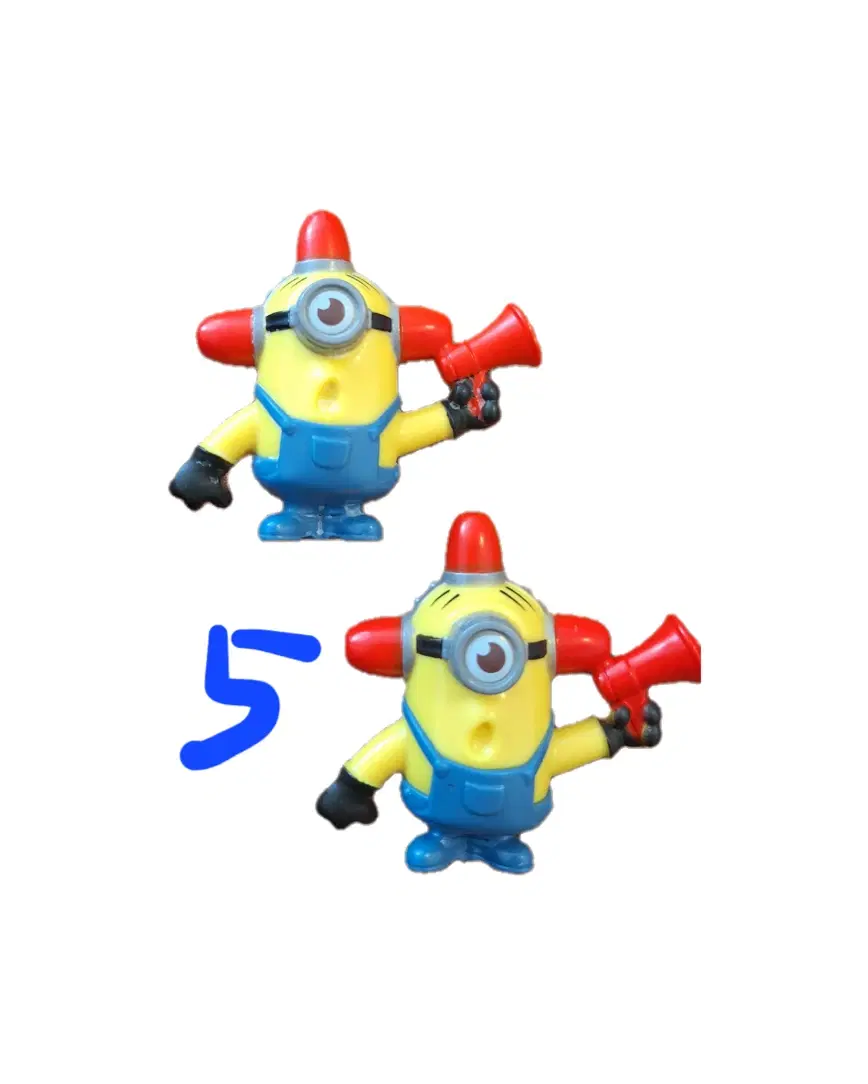 Minions figurer 6-7cm høje