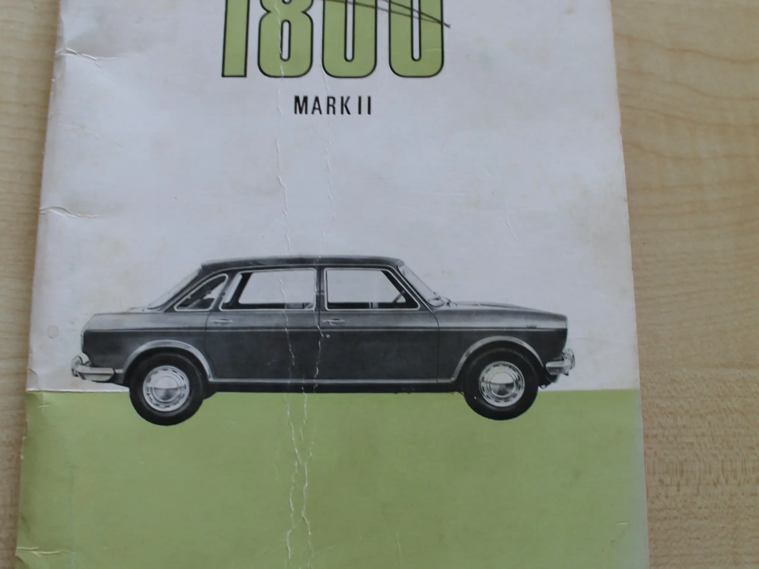 Austin 1800 Instruktionsbog