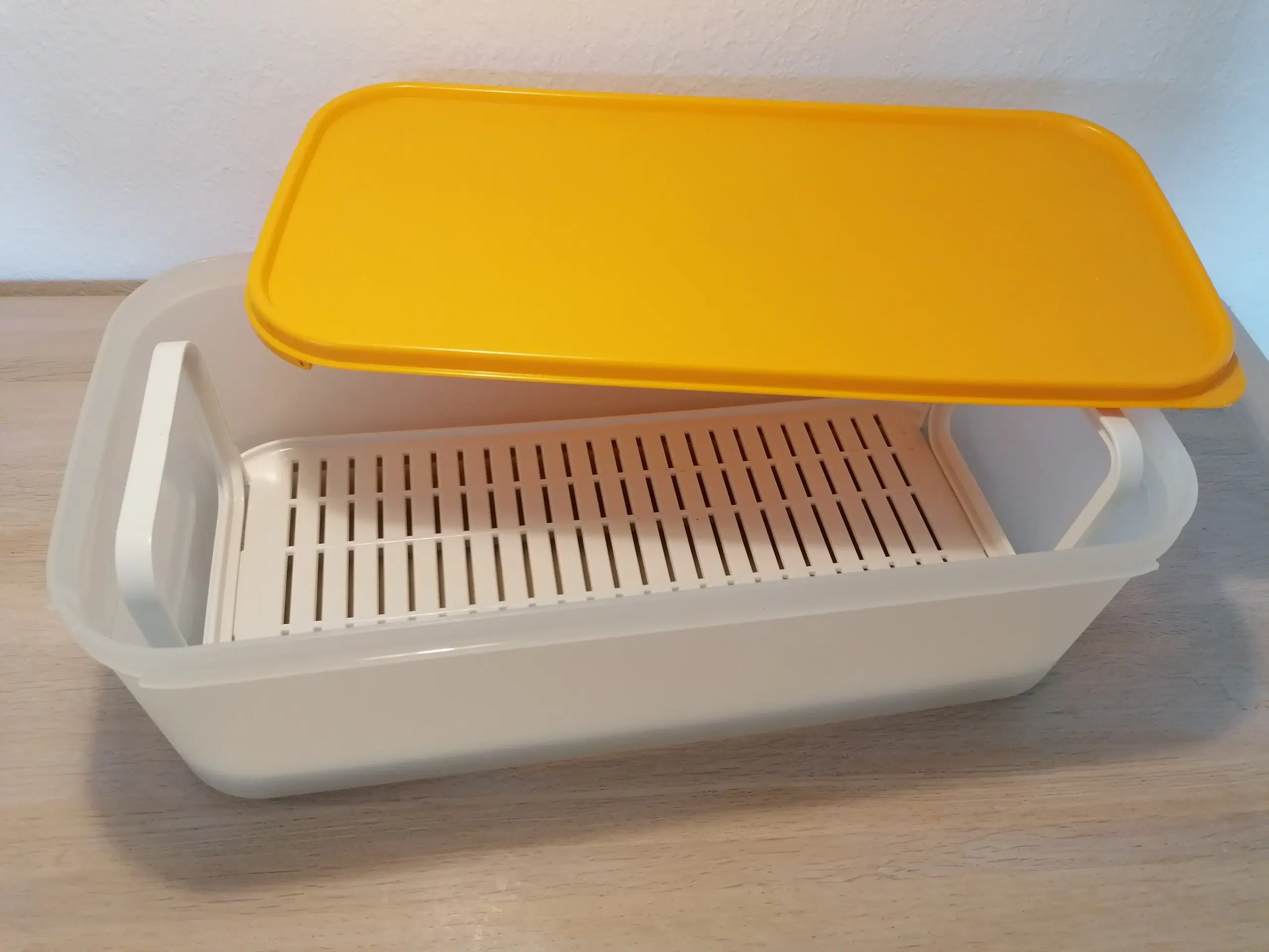 Tupperware stor boks med rist 6L