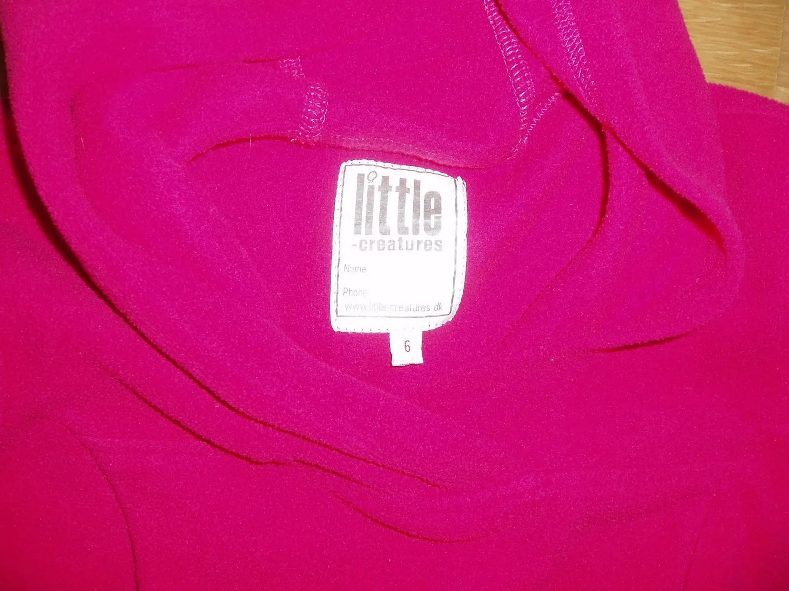 Little Creature fleece str 6 år