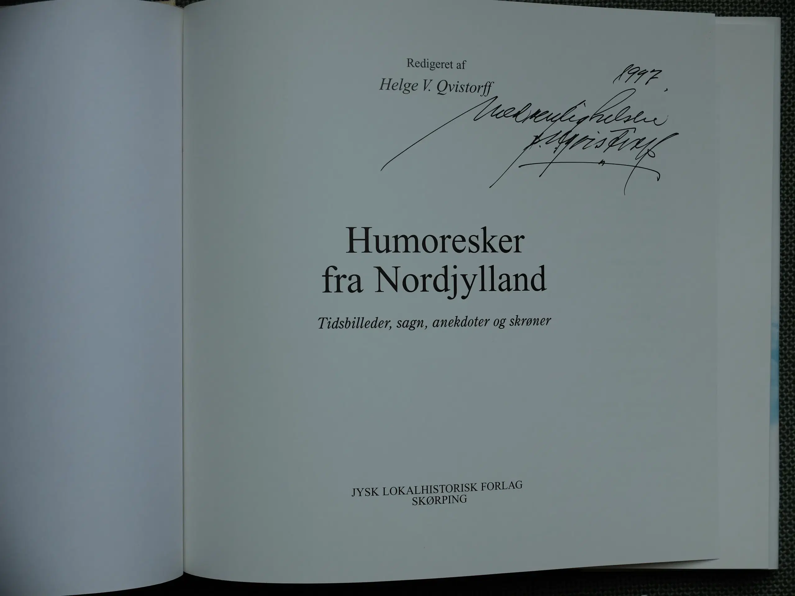 HUMORESKER fra Nordjylland - Signeret!