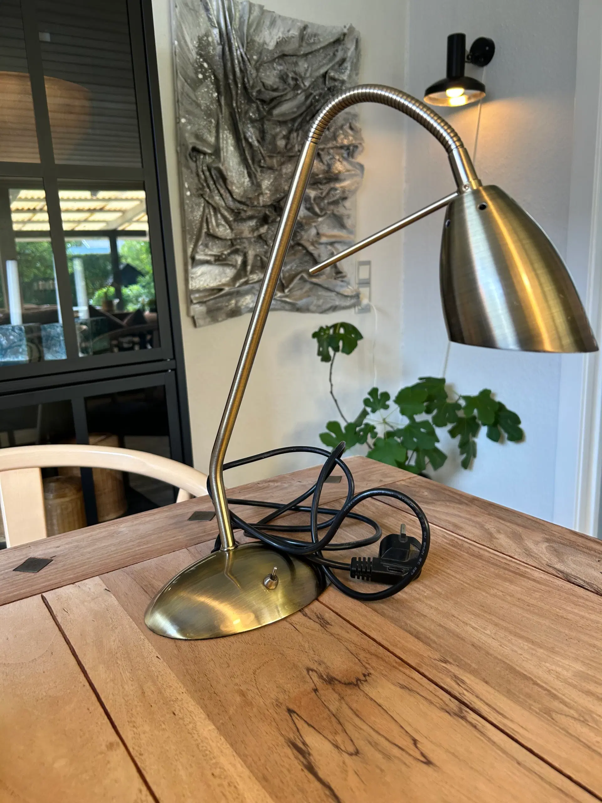 Skrivebordslampe Retro - vintage - gammel 250 kr